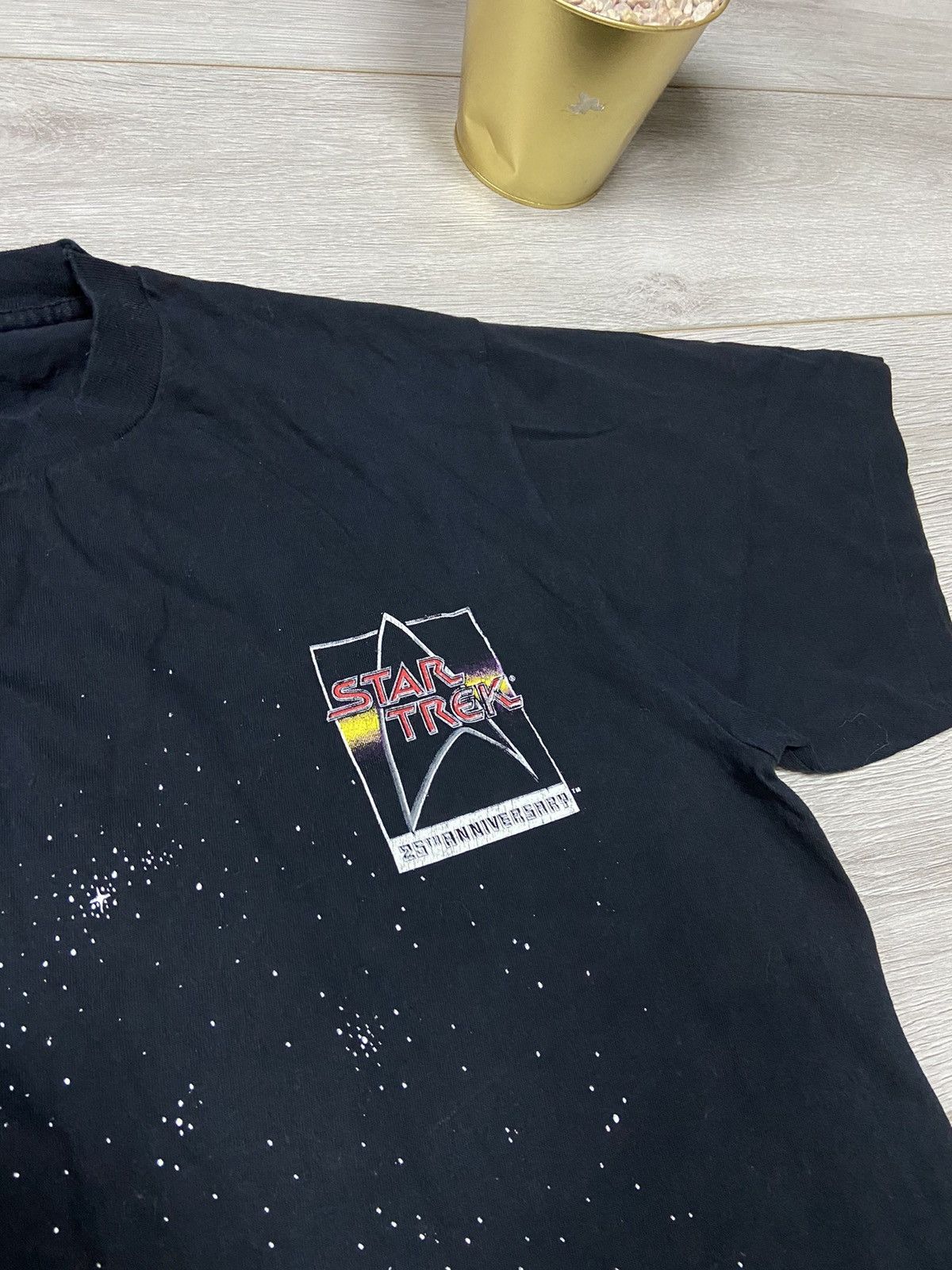 Vintage Star Trek 1991 USS Enterprise Made in USA vintage t-shirt Size US XL / EU 56 / 4 - 7 Thumbnail