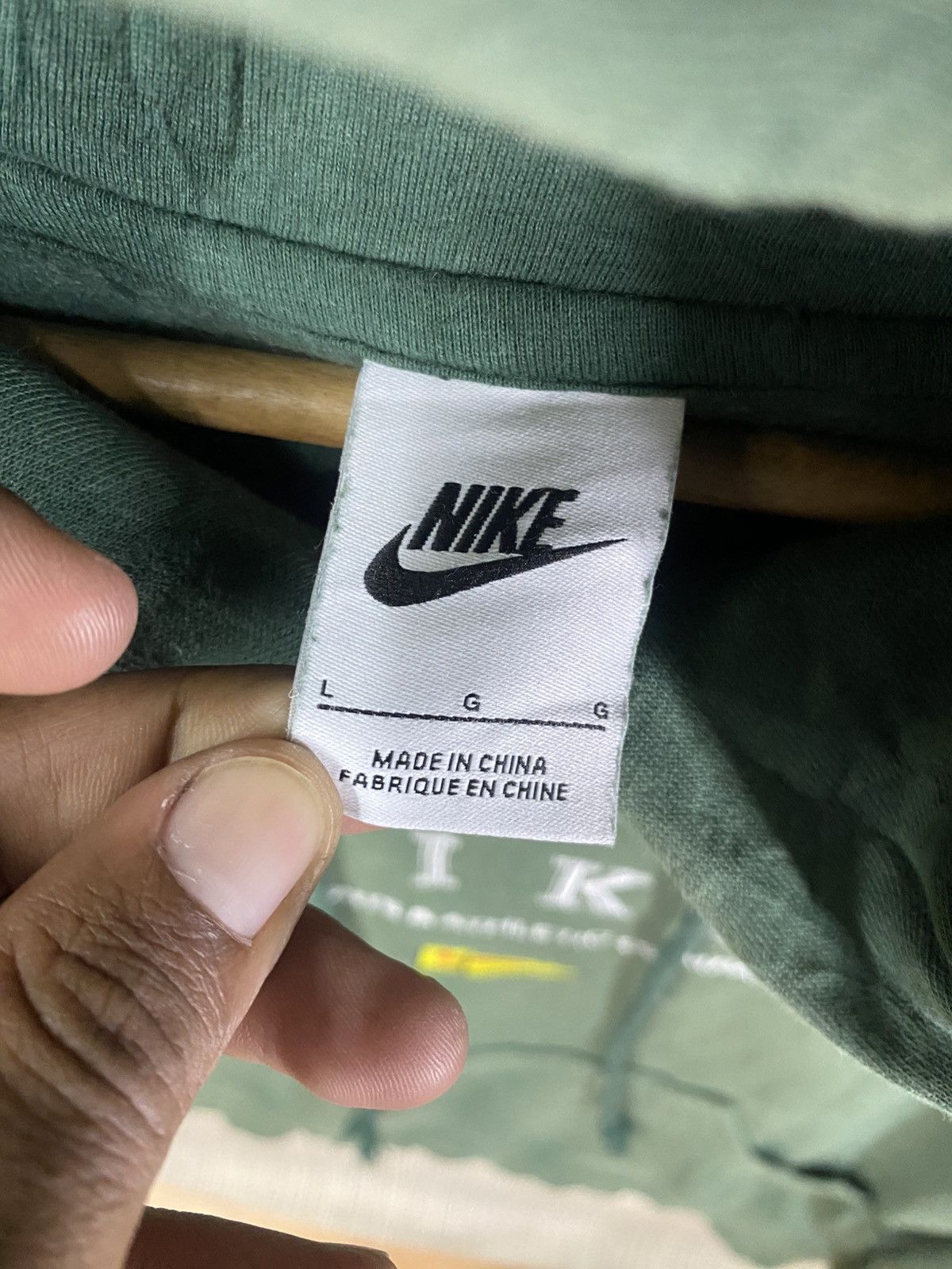 Nike ike 90s Style Hoodie (only if tag confirms) very rare Size US L / EU 52-54 / 3 - 5 Thumbnail
