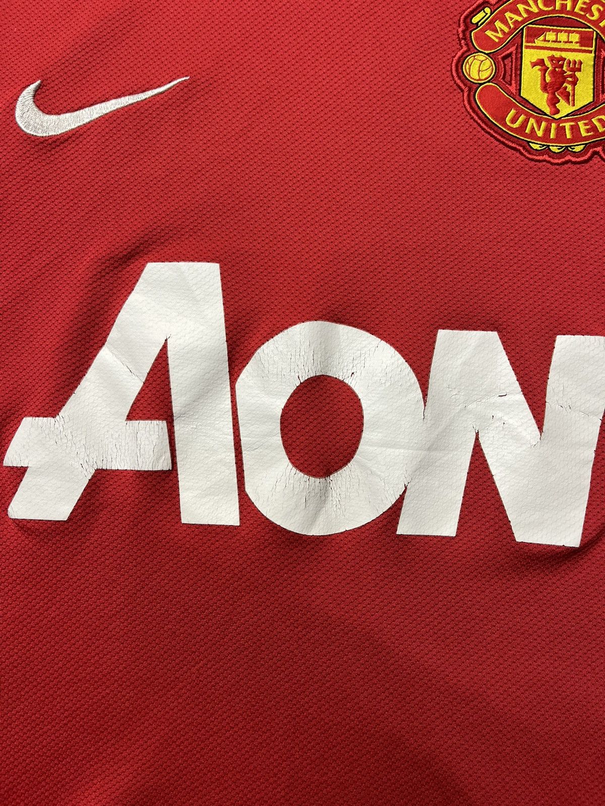 Nike Blokecore Nike Manchester United 2011 2012 Home Shirt Jersey Size US S / EU 44-46 / 1 - 8 Thumbnail