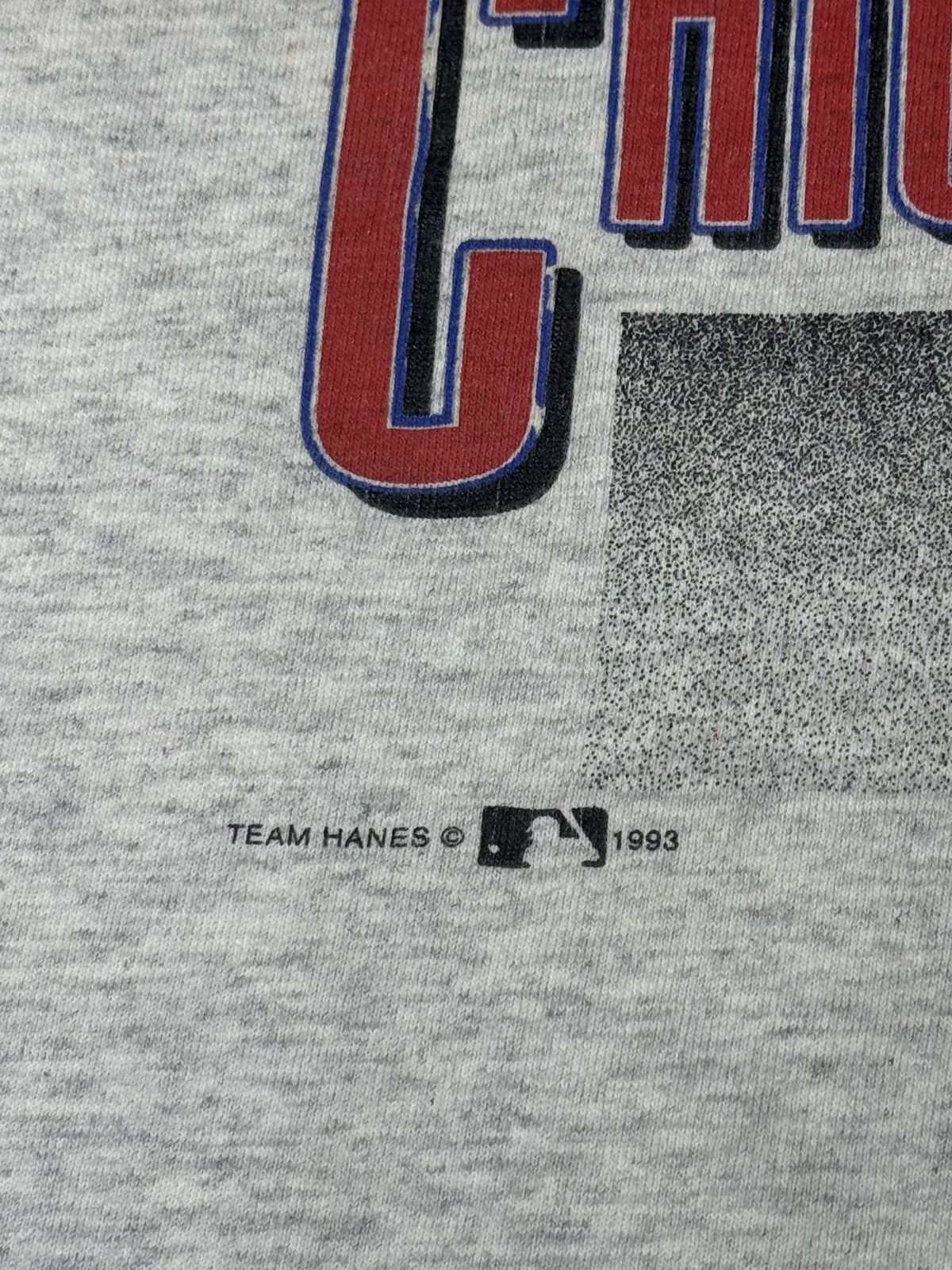 Hanes Chicago Cubs Vintage Team Hanes 90s 21x28 Baseball T Shirt Size US L / EU 52-54 / 3 - 3 Thumbnail
