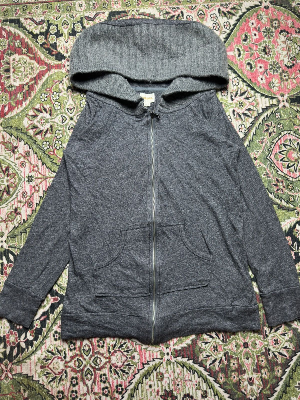 Diesel Diesel Wool Sweater Avant Garde Hoodie Jacket Size US S / EU 44-46 / 1 - 1 Thumbnail
