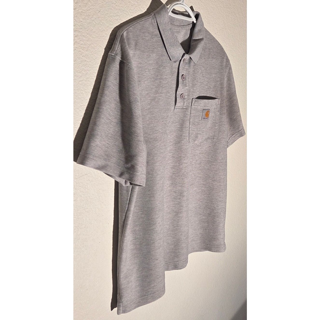 Carhartt Carhartt K570 HGY Men's Short Sleeve Polo - Size Medium Size US M / EU 48-50 / 2 - 4 Thumbnail