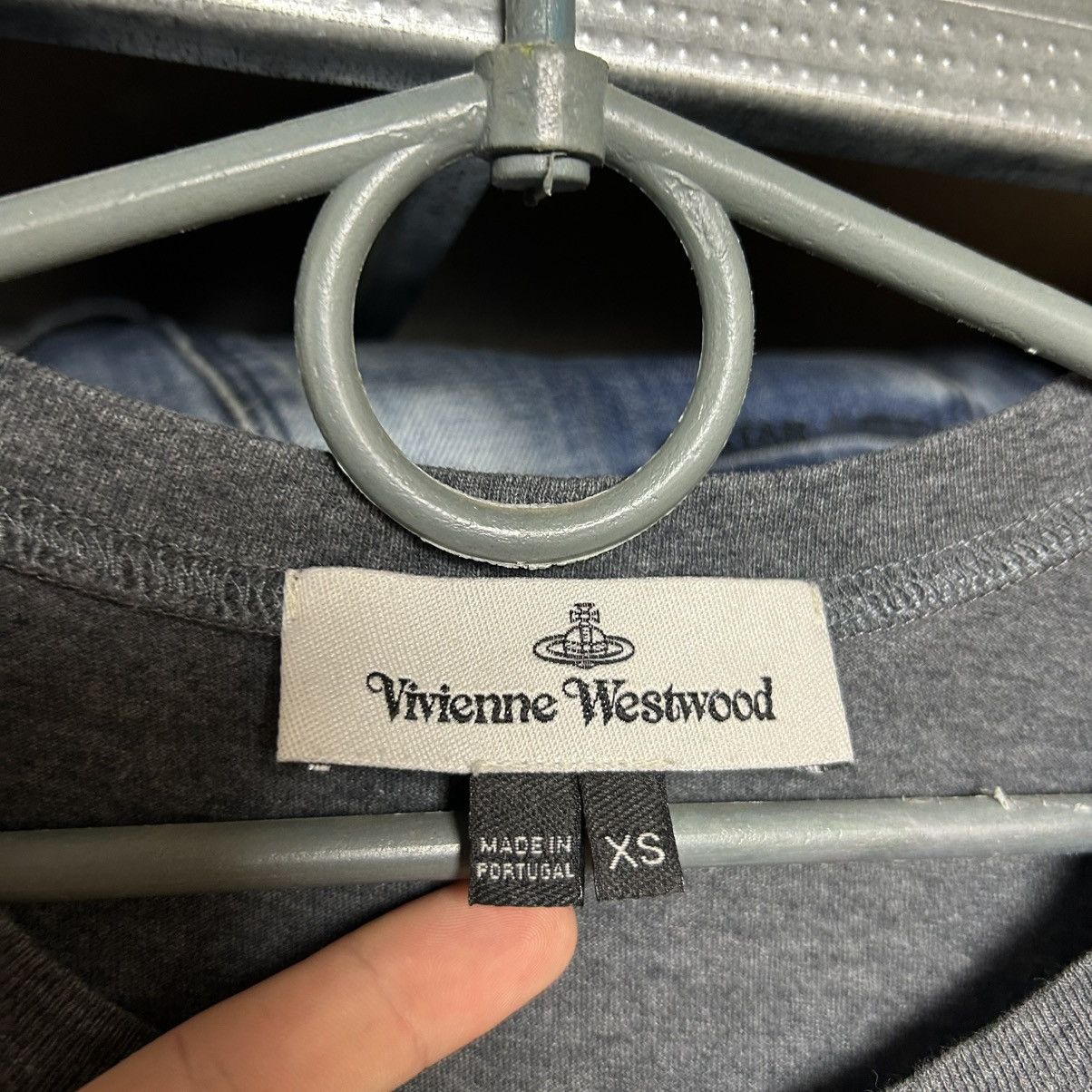 Vivienne Westwood Luxury Vivienne Westwood Small logo basic designer y2k tee Size US XS / EU 42 / 0 - 4 Thumbnail