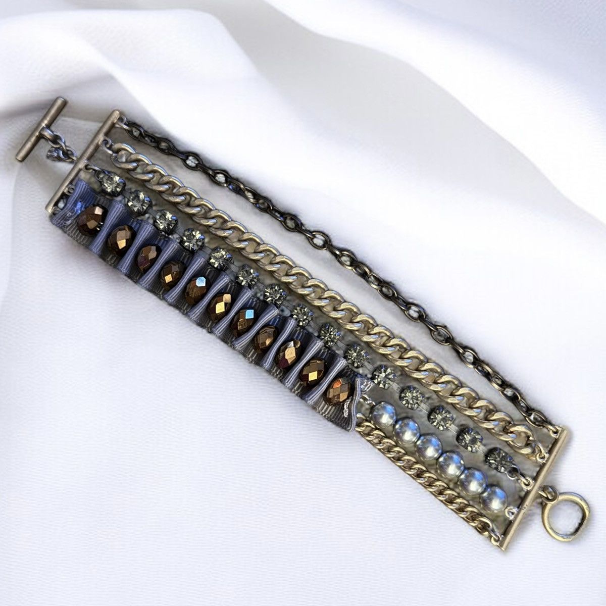 Kenneth Cole Kenneth Cole multi strand toggle bracelet Size ONE SIZE - 1 Thumbnail