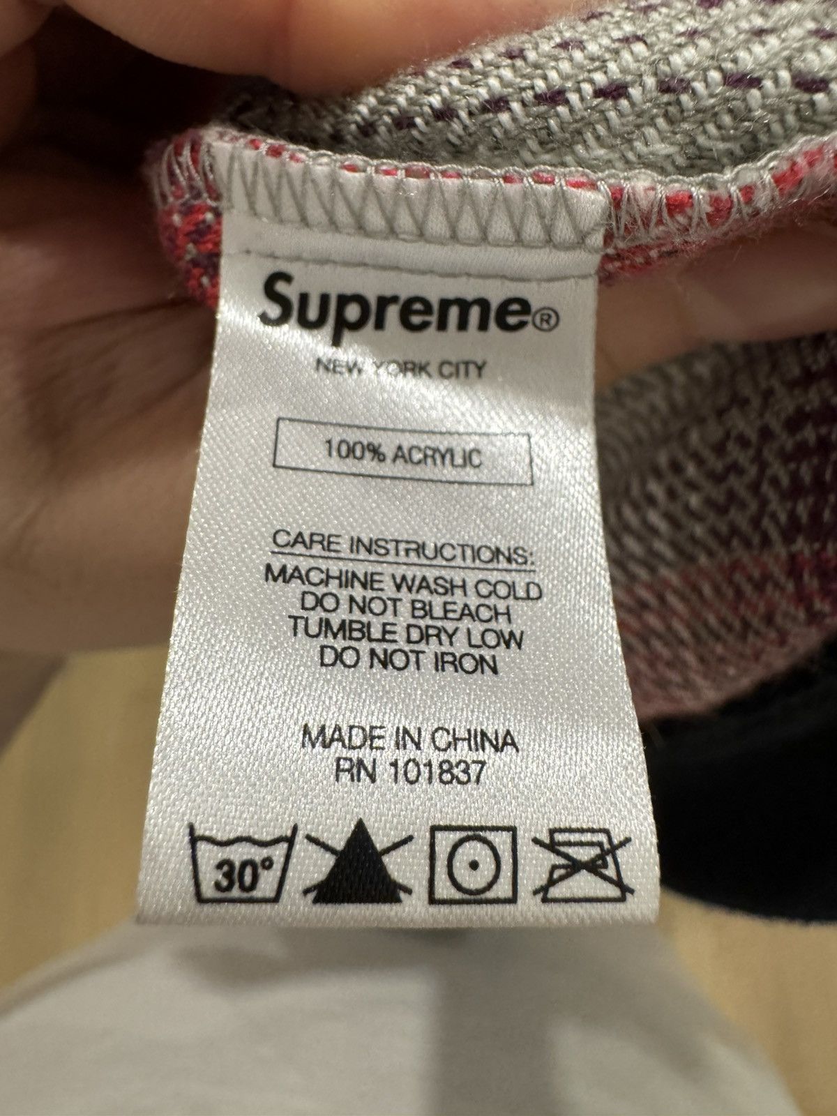 Supreme Supreme Plaid Bomber Red Size US XL / EU 56 / 4 - 6 Thumbnail