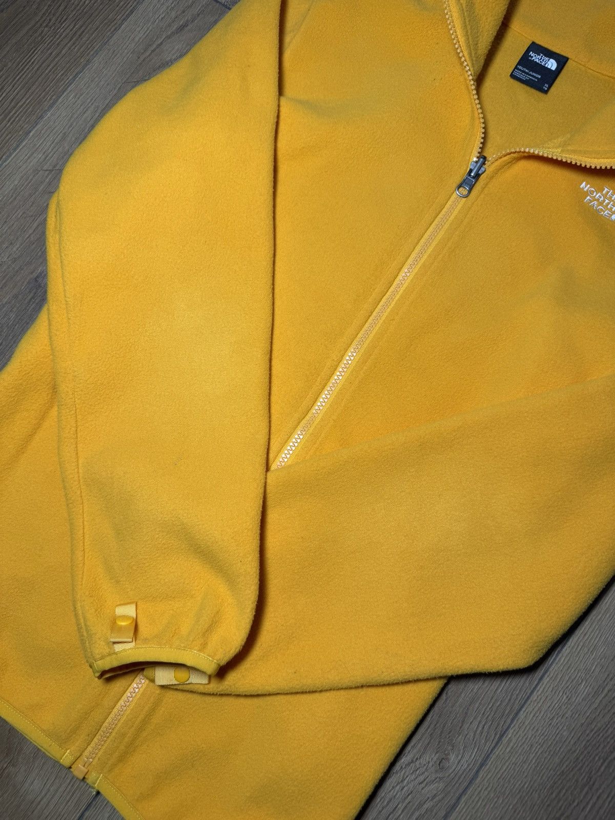 The North Face The North Face Yellow Zipped Fleece Sweatshirt Size M / US 6-8 / IT 42-44 - 13 Thumbnail