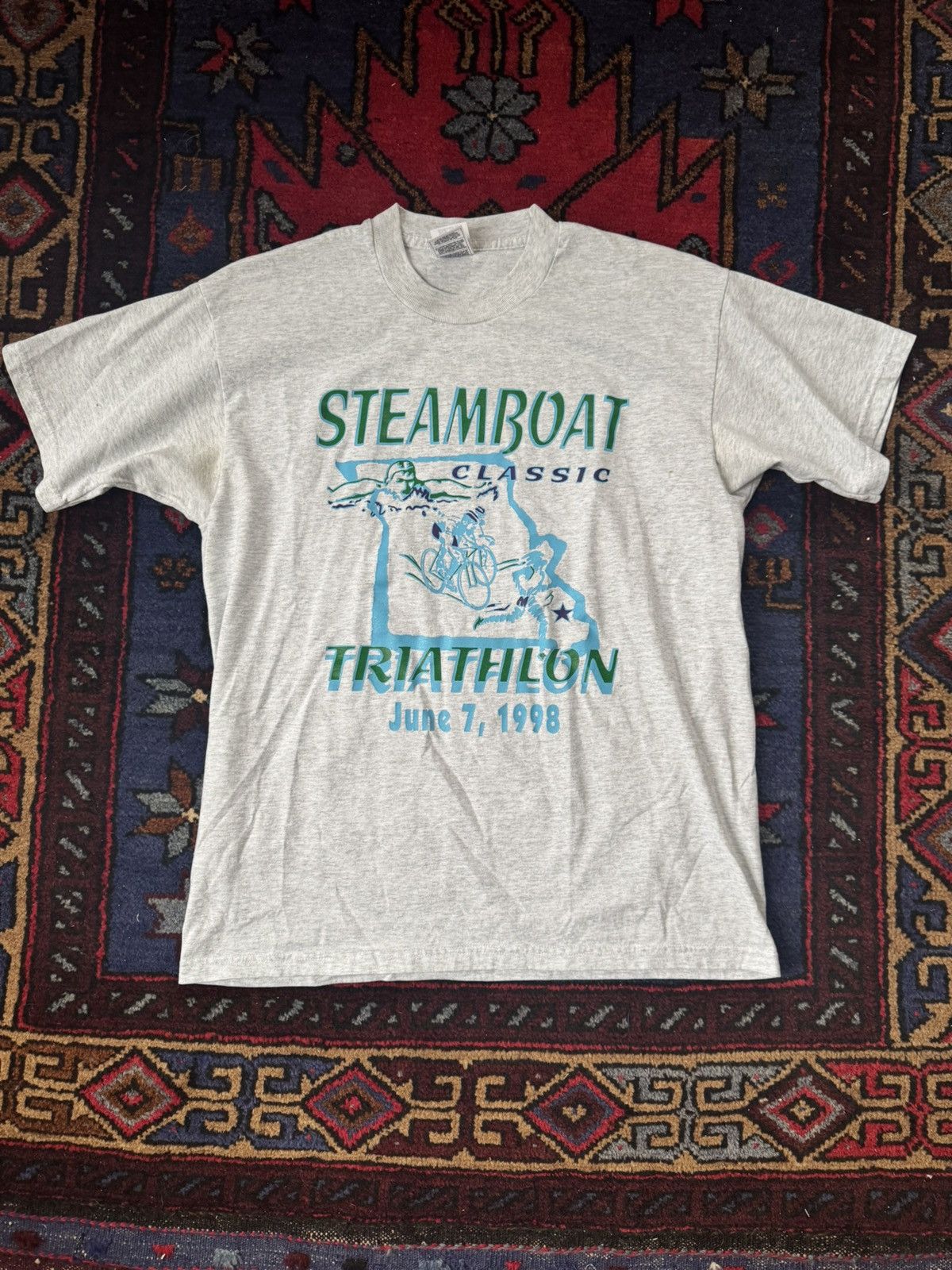Fruit Of The Loom Vintage Triathlon Tee Size US L / EU 52-54 / 3 - 1 Thumbnail
