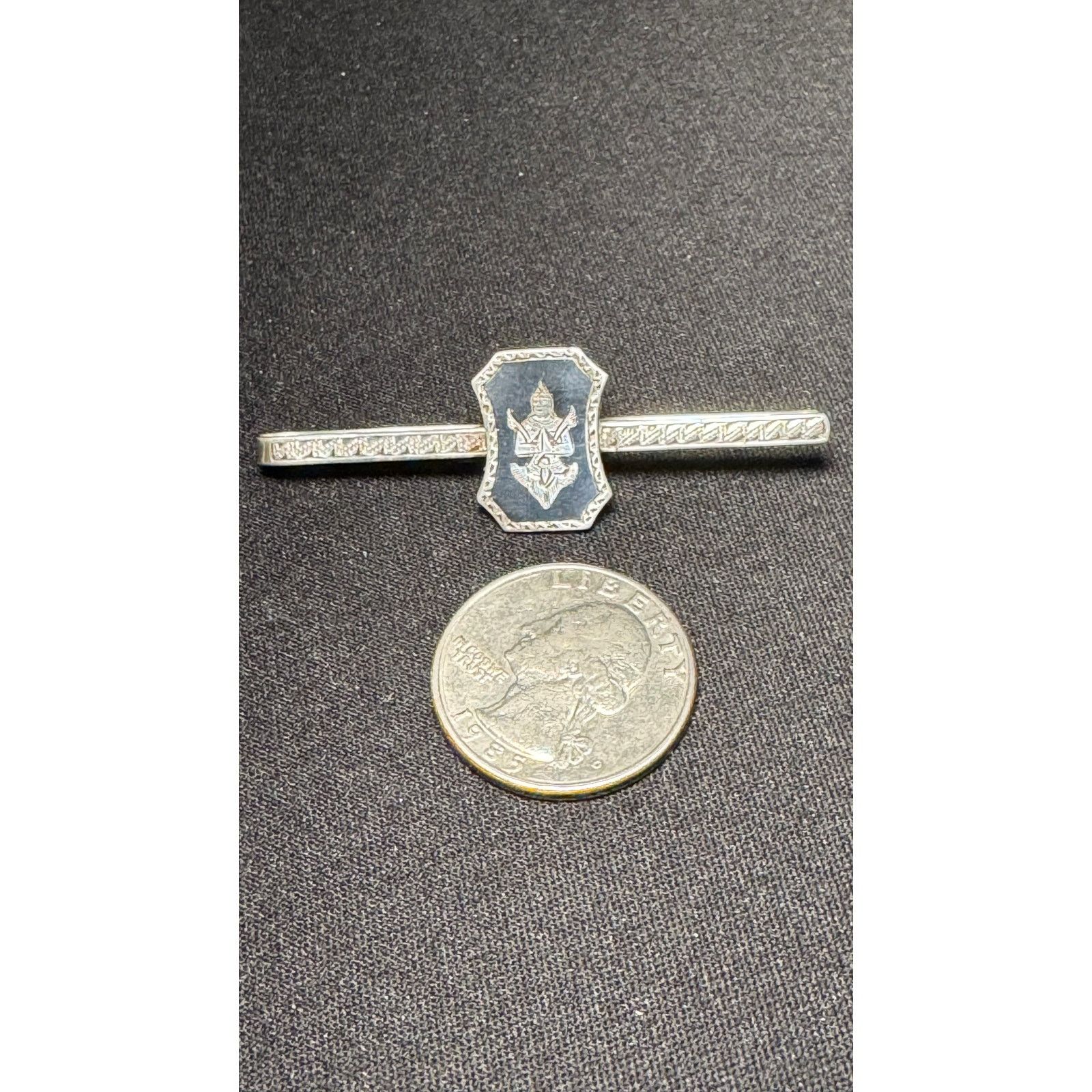 Other Antique Siam Sterling Niello Tie Clip Size ONE SIZE - 4 Thumbnail
