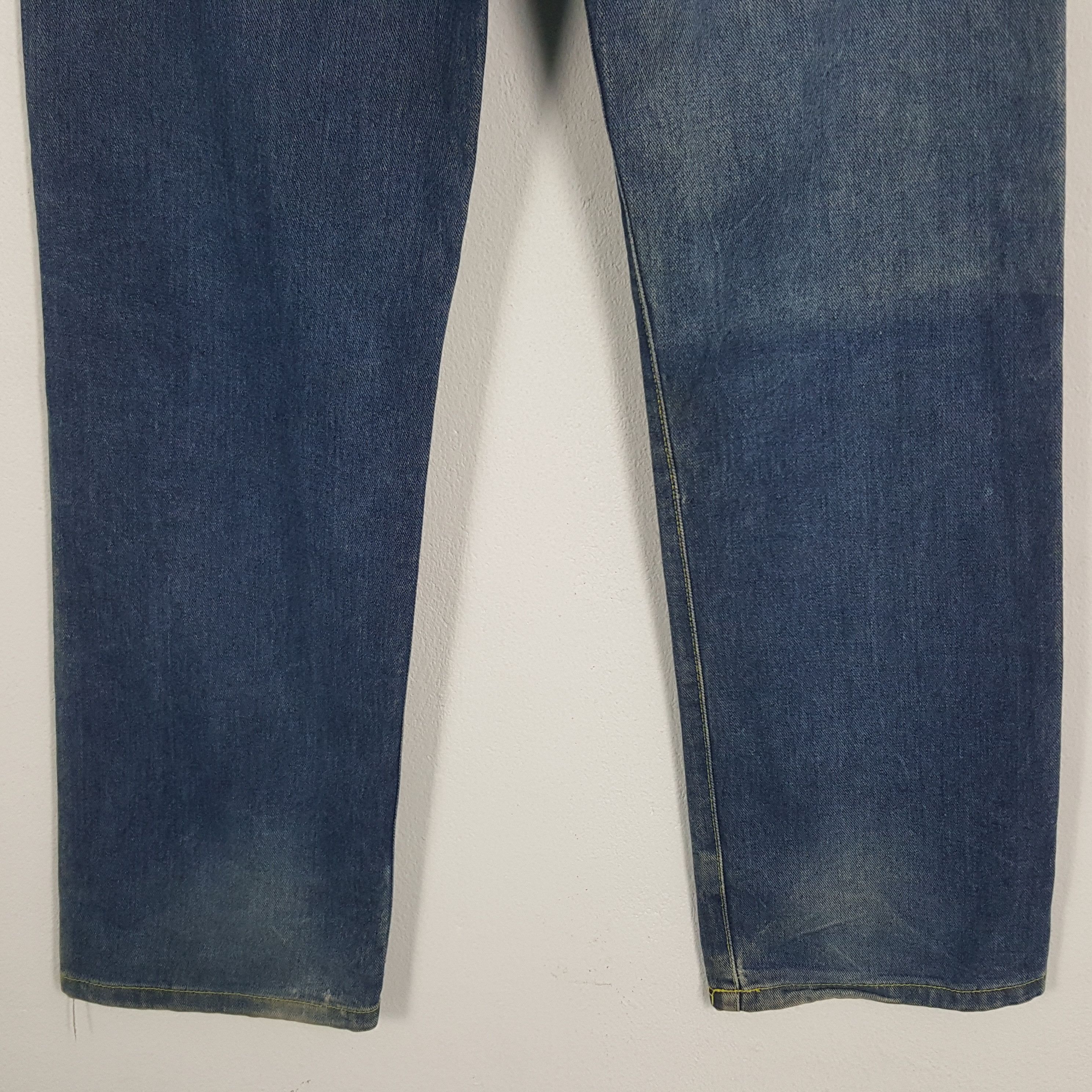 Japanese Brand × Vintage Vintage Evisu Japanese Brand Daicock Custom Art Denim Jeans Size US 32 / EU 48 - 6 Thumbnail