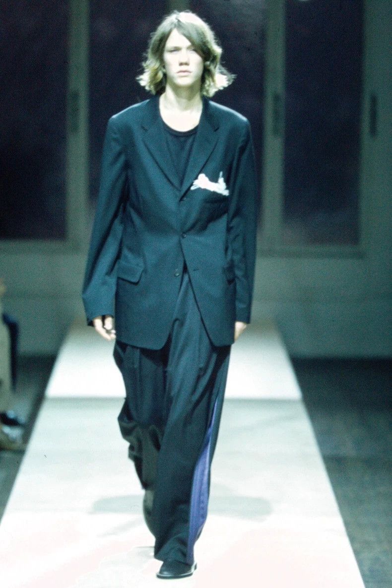 Yohji Yamamoto Yohji Yamamoto 02 SS First Year Girlfriend Embroidered Jack Size US M / EU 48-50 / 2 - 3 Thumbnail