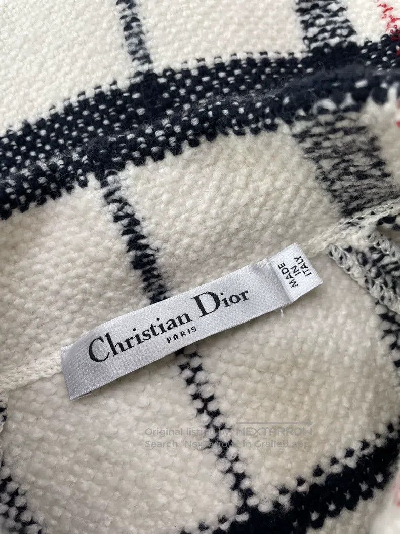 Dior Dior Red black and white plaid jacket Size XS / US 0-2 / IT 36-38 - 5 Thumbnail