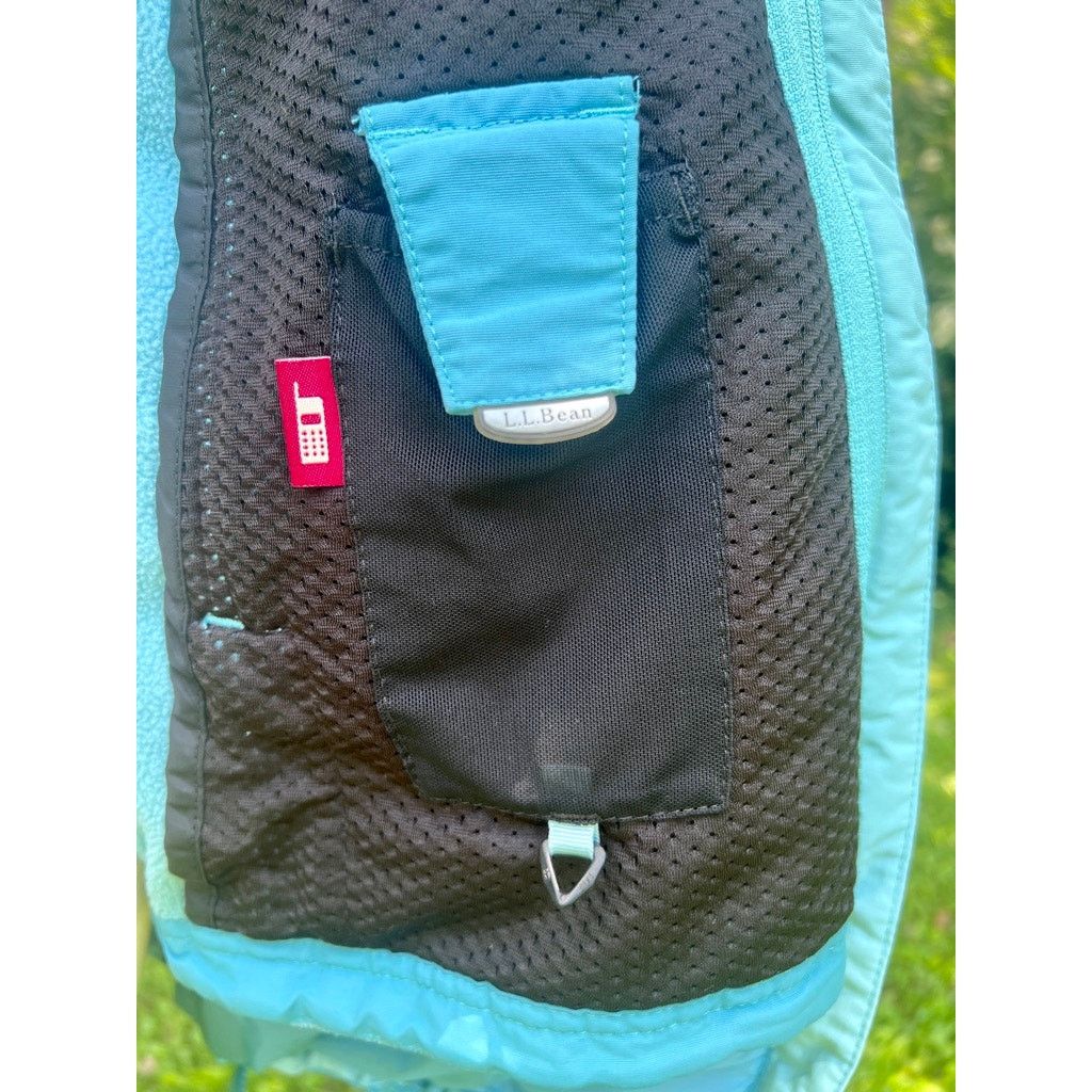 L.L. Bean Womens LL Bean Winter Ski Jacket W/ Liner M Petite Teal Blue Size M / US 6-8 / IT 42-44 - 10 Thumbnail