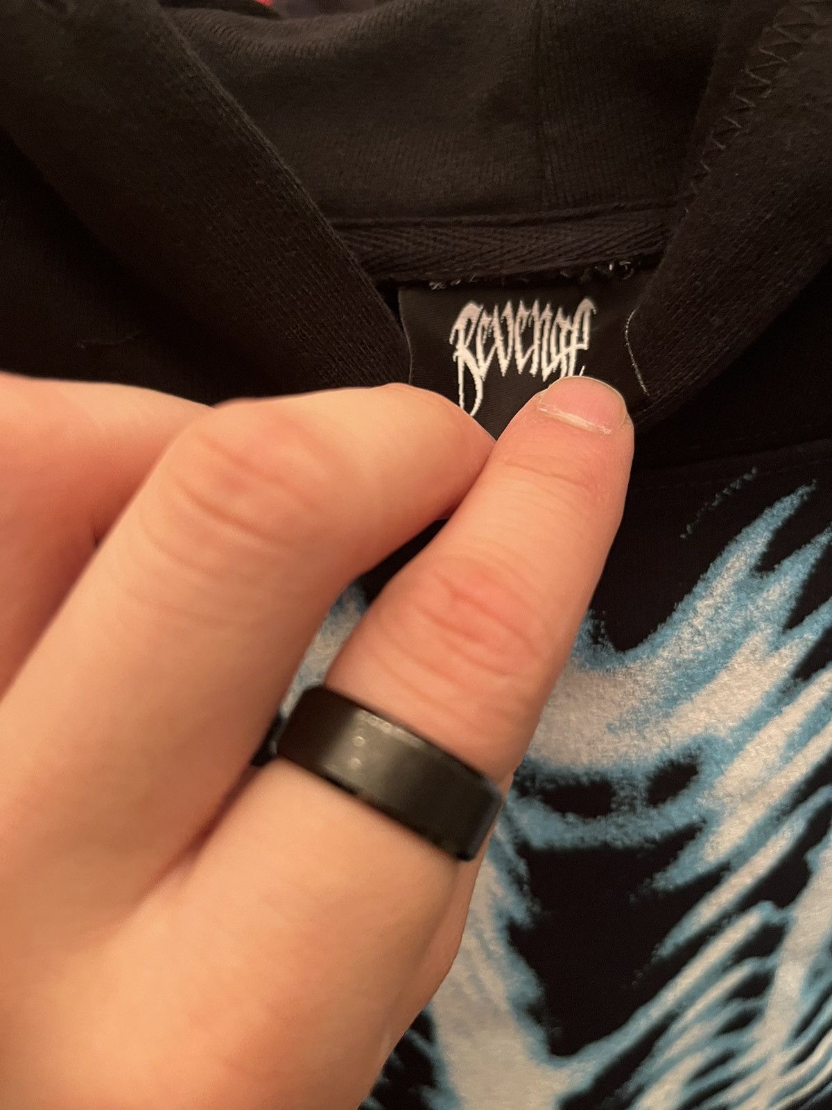 Revenge Revenge Window Hoodie Black Size US L / EU 52-54 / 3 - 3 Thumbnail