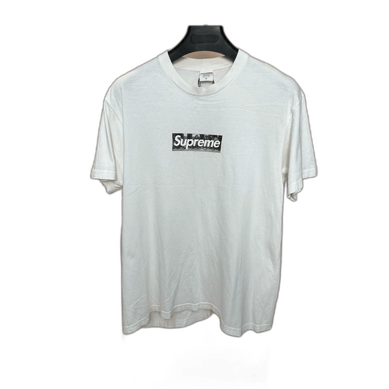 Supreme × Tiffany & Co. Supreme Tiffany Box Logo Tee White