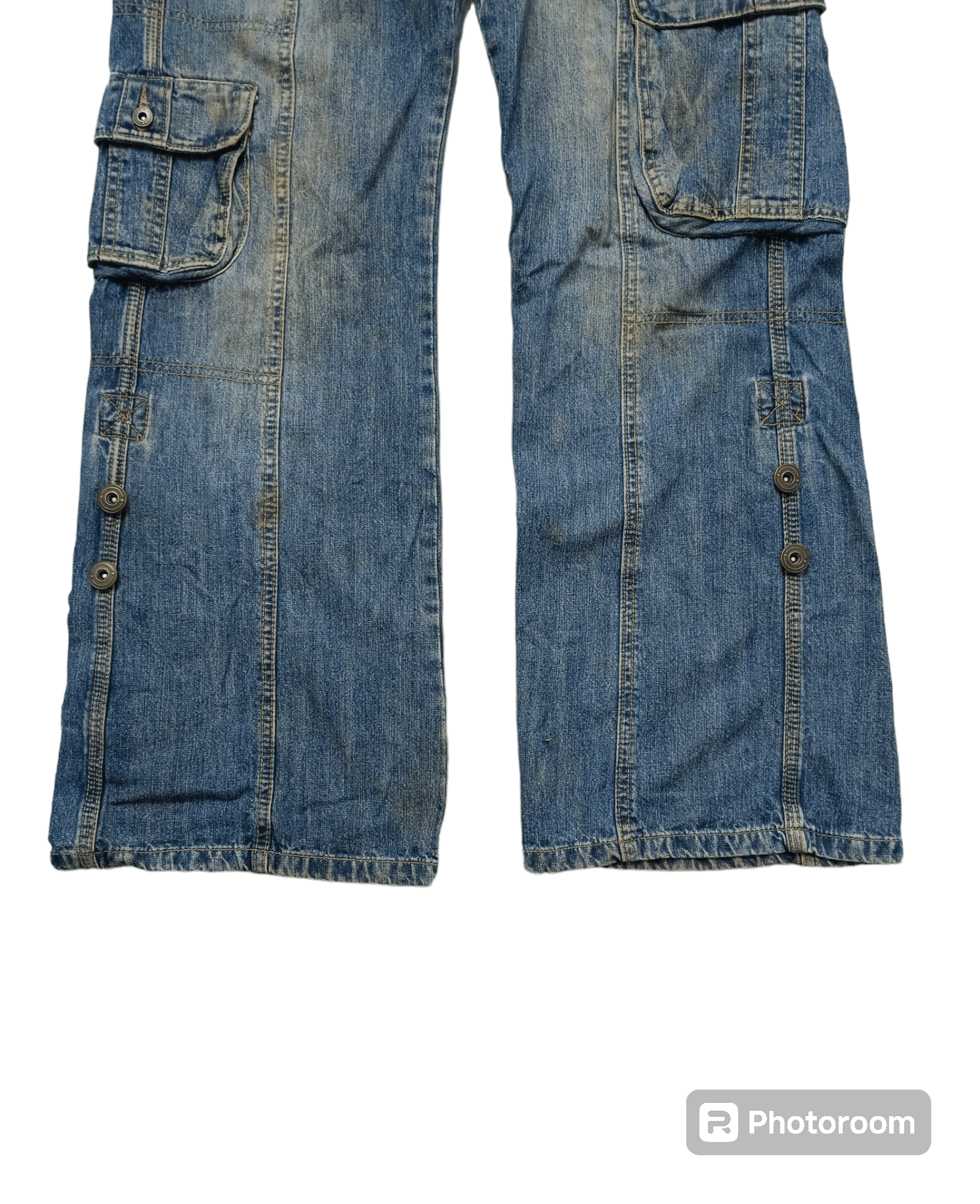 If Six Was Nine SICK BAGGY DOROTHY PERKINS CARGO PANTS Size 29" - 5 Thumbnail