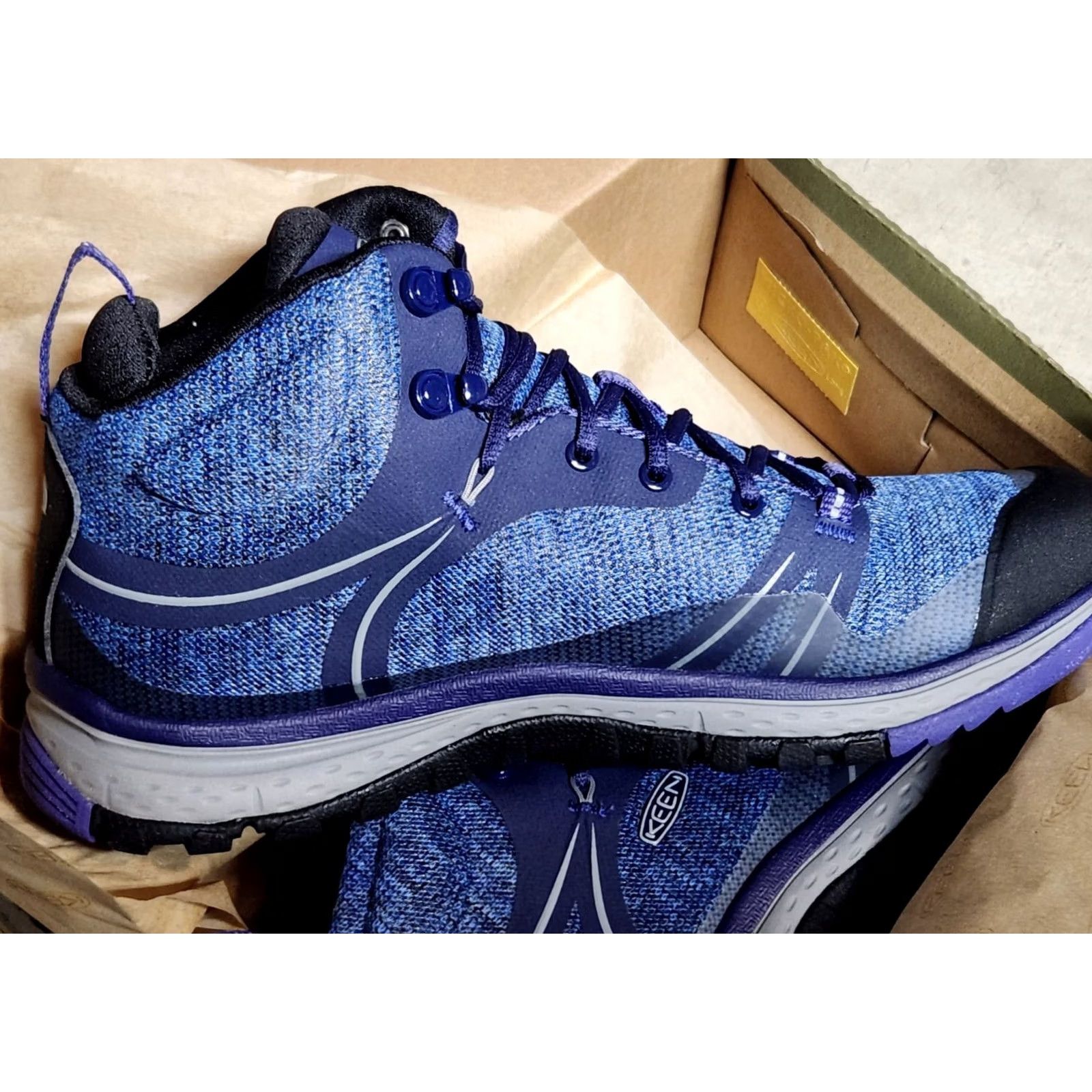 KEEN KEEN Terradora Hiker Sneakers Womens Waterproof Blue 8.5 Wide? No, Standard Width. Wait. Size US 6 / IT 36 - 3 Thumbnail