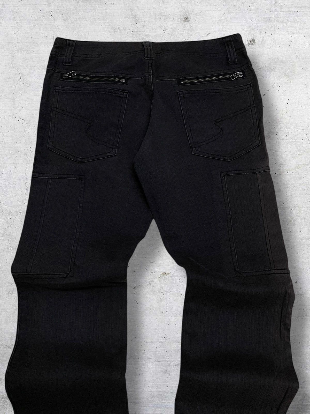 semanticdesign SEMANTIC DESIGN 1990S JAPAN BIKERS PUNK FADED PANT Size US 30 / EU 46 - 9 Thumbnail