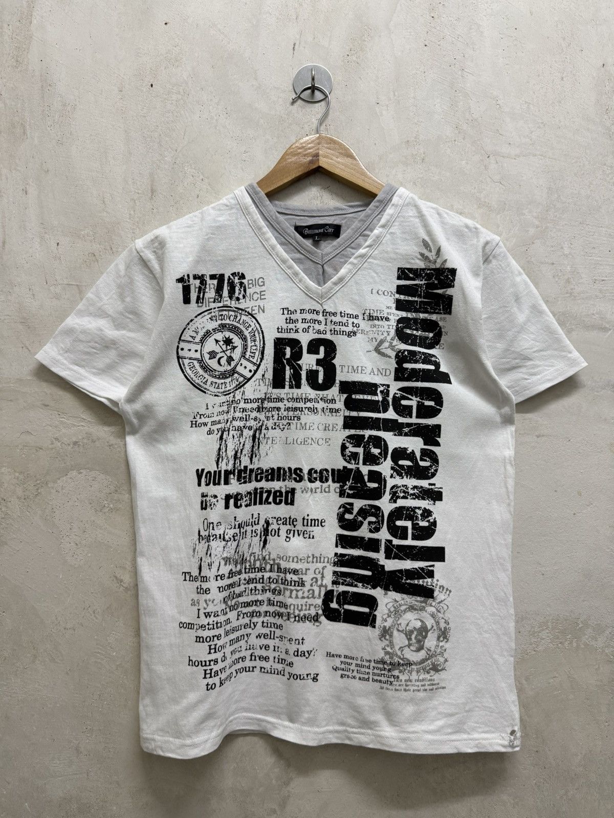 14th Addiction 2000s Airwalk Double Layer Gothic Tees Size US M / EU 48-50 / 2 - 1 Thumbnail