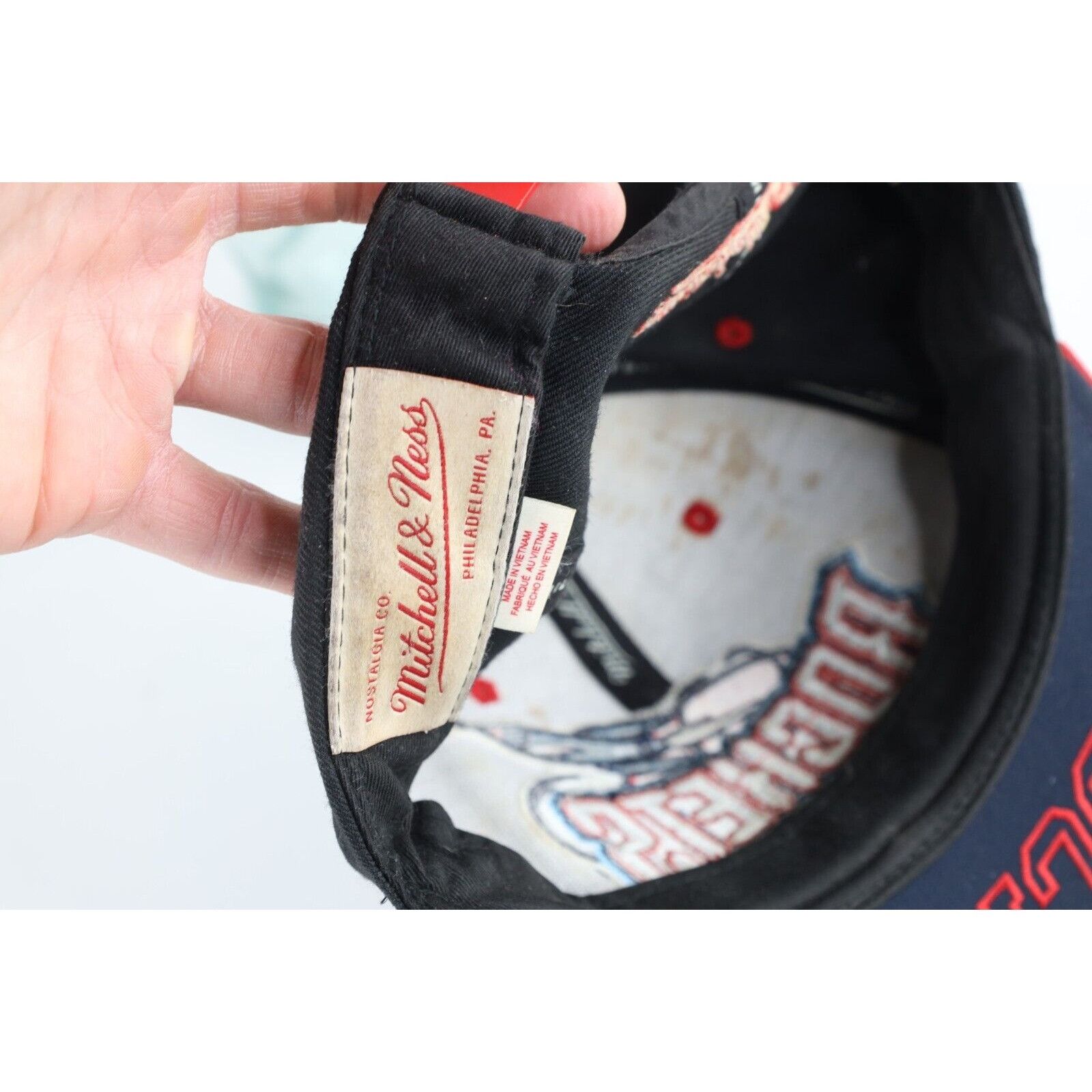 Mitchell & Ness × Vintage Vintage Mitchell & Ness Houston Rockets Hat Size ONE SIZE - 11 Thumbnail