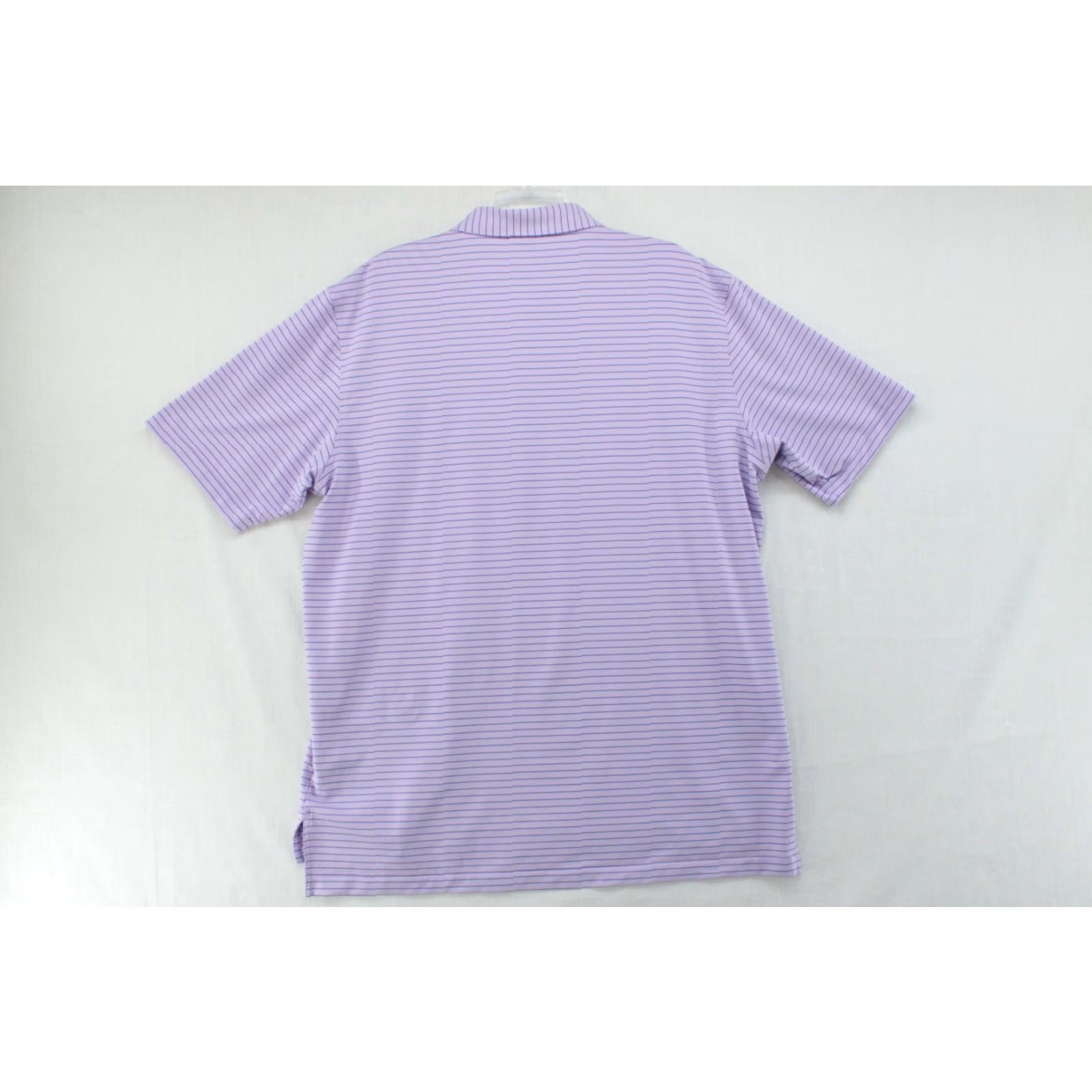 Peter Millar Peter Millar Polo Shirt Mens XL Summer Comfort Purple Striped Performance Preppy Size US XL / EU 56 / 4 - 3 Thumbnail
