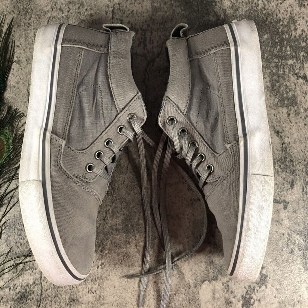 Toms Toms Mens 8 Classic Sneakers Lace Up Casual Shoes Gray Size US 8 / EU 41 - 2 Thumbnail