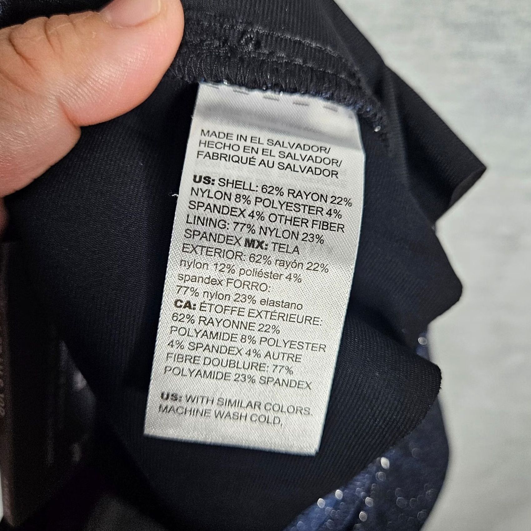 Vintage Chico's So Slimming 360 Brigitte Slim Ankle Pant 10R Blue, Casual, Regular, Women, Pant, Slim leg, 10, Chico's Size 32" / US 10 / IT 46 - 5 Thumbnail