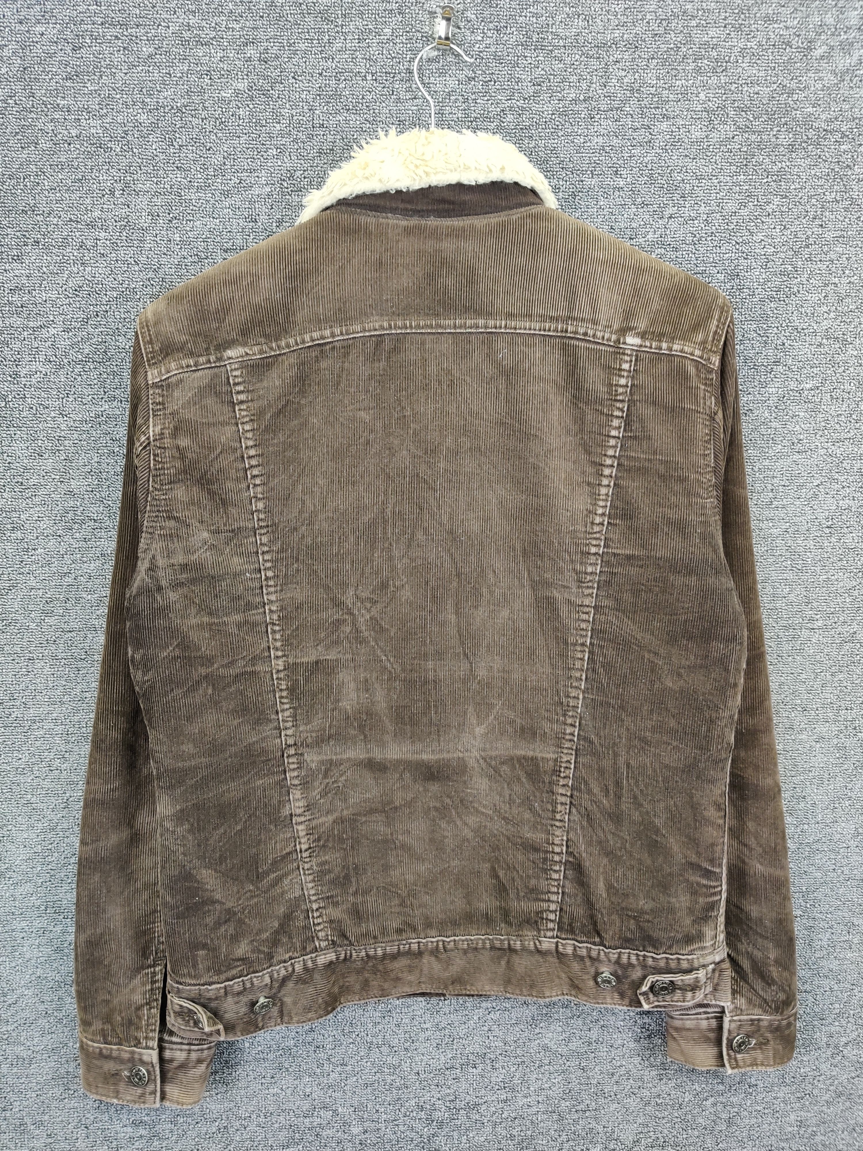 Edwin Vintage Edwin Shearling Corduroy Jacket Size US M / EU 48-50 / 2 - 6 Thumbnail