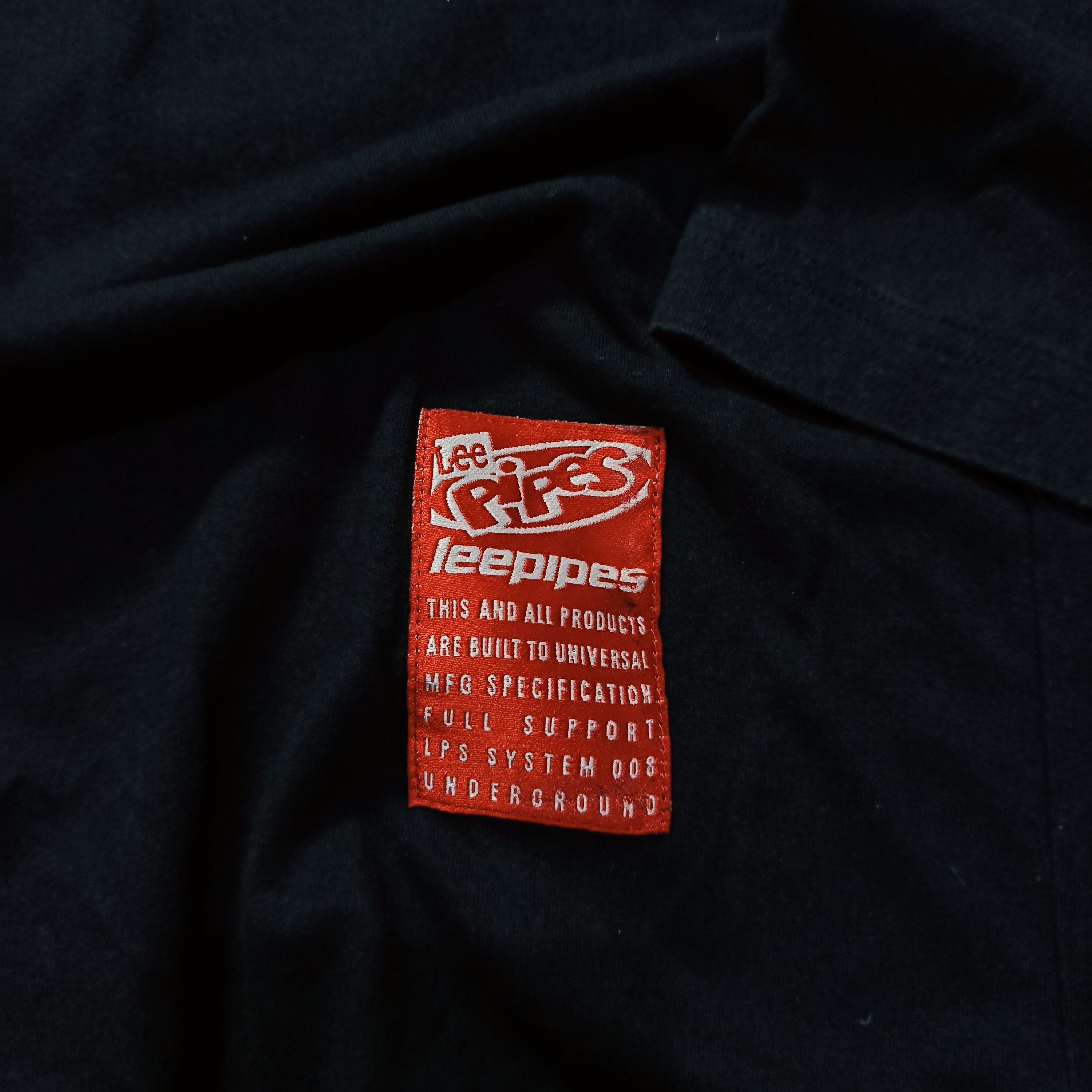 Lee Vintage Lee Pipes Spray Logo Long Sleeve Tee Size US L / EU 52-54 / 3 - 7 Thumbnail