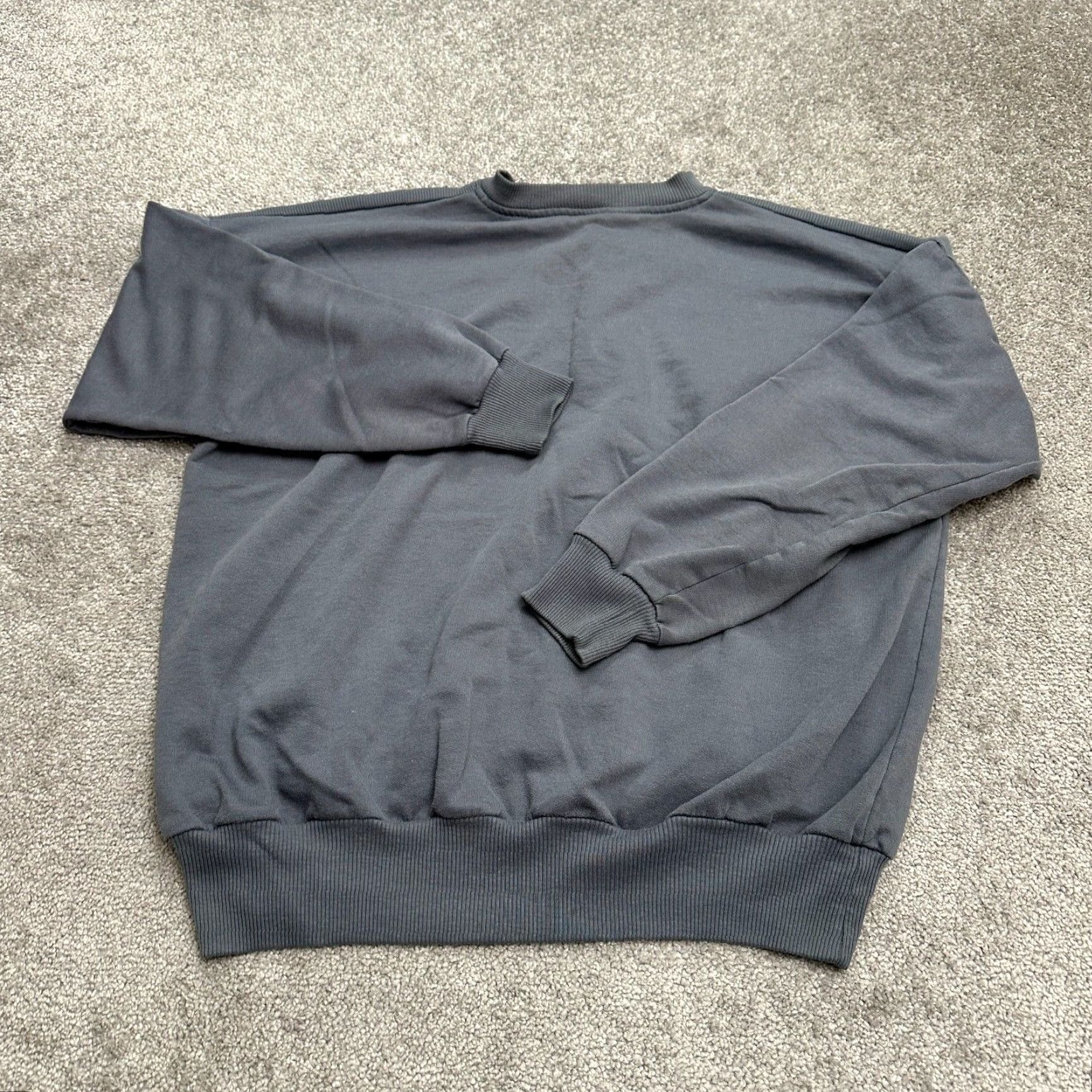 Vintage VINTAGE Cort Oder Sweatshirt Henley Pullover Casual Womens XL Dark Gray Size XL / US 12-14 / IT 48-50 - 2 Thumbnail