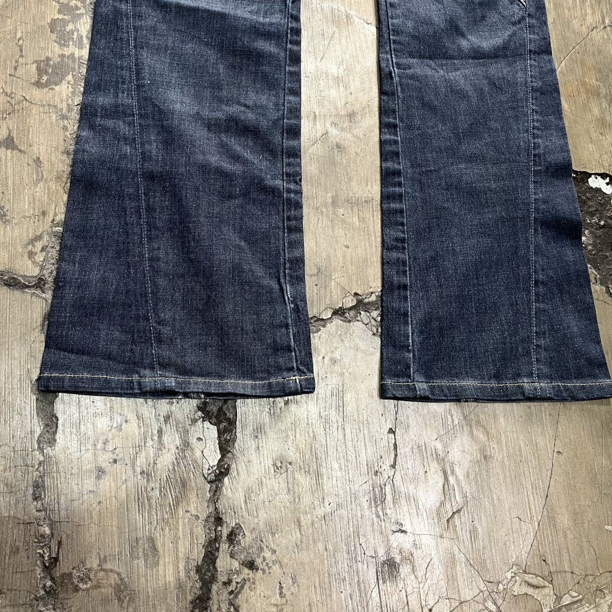 If Six Was Nine FLARED🔥Michel Klien Paris Utility Design Y2K Jeans/ifsixwa9 Size US 29 - 6 Thumbnail