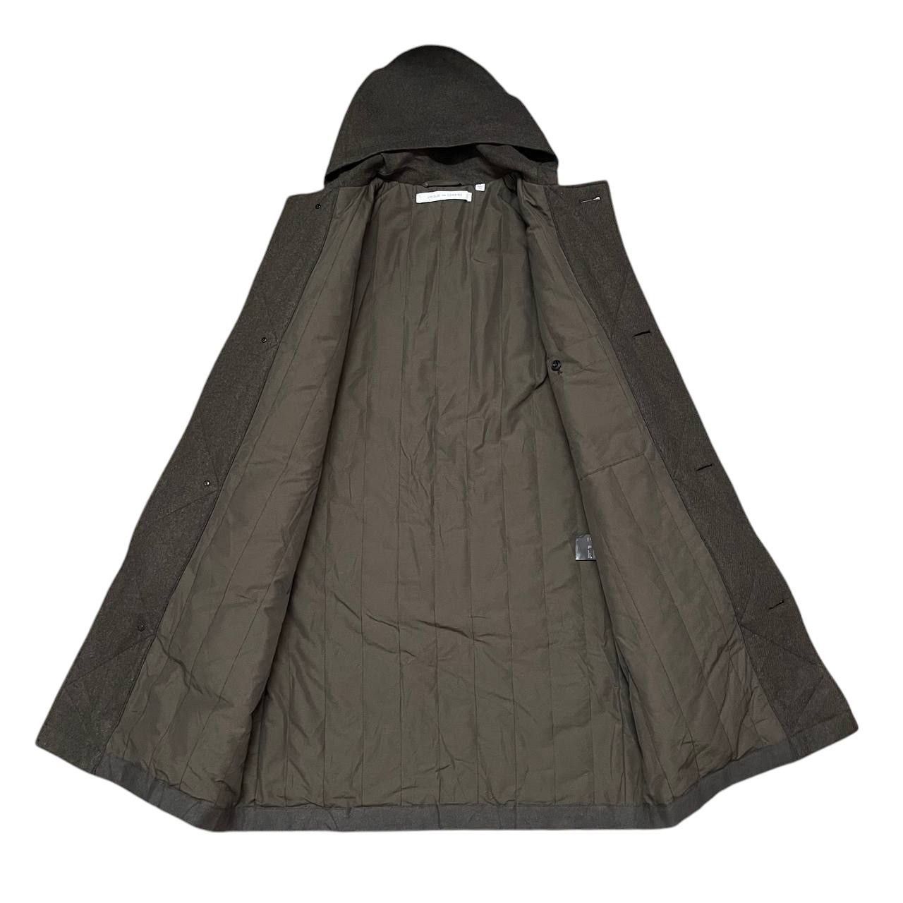 Lemaire × Uniqlo Uniqlo and Lemaire Wool Hooded Coat Size US S / EU 44-46 / 1 - 5 Thumbnail
