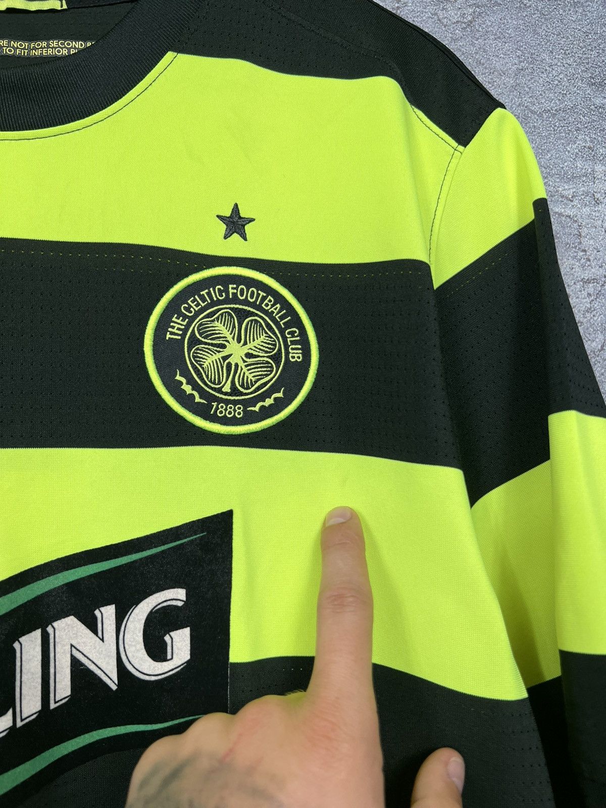 Nike Vintage Nike Celtic 2009/10 Away Jersey Shaun Maloney Jersey Size US XL / EU 56 / 4 - 13 Thumbnail