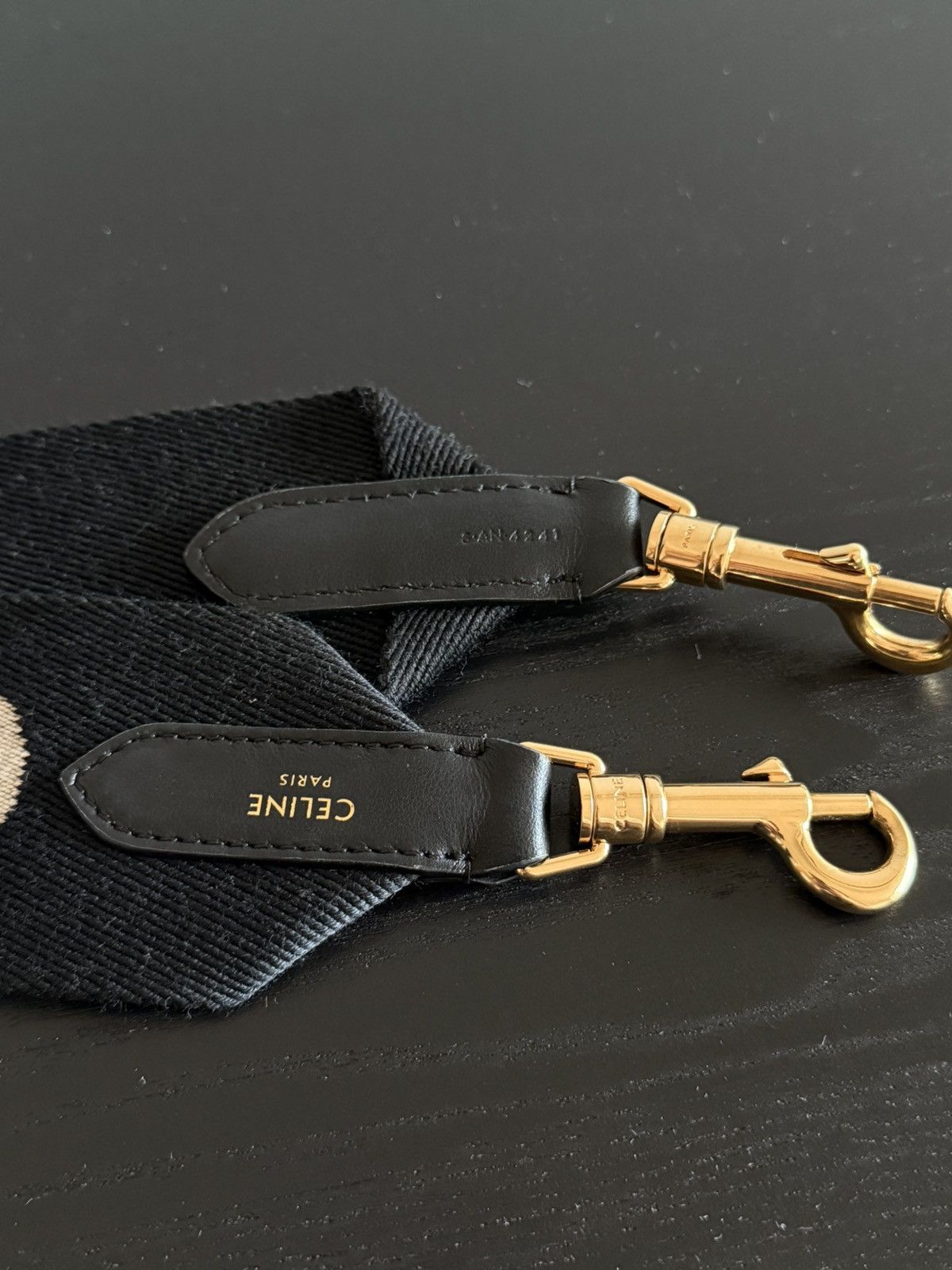 Celine Long Strap in Wool With Celine Jacquard Size ONE SIZE - 4 Thumbnail