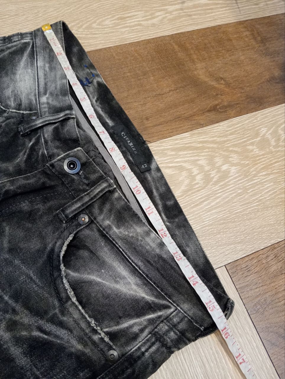 CIVARIZE CIVARIZE JAPAN BLEACH STRETCH SKINNY JEANS Size US 31 - 13 Thumbnail