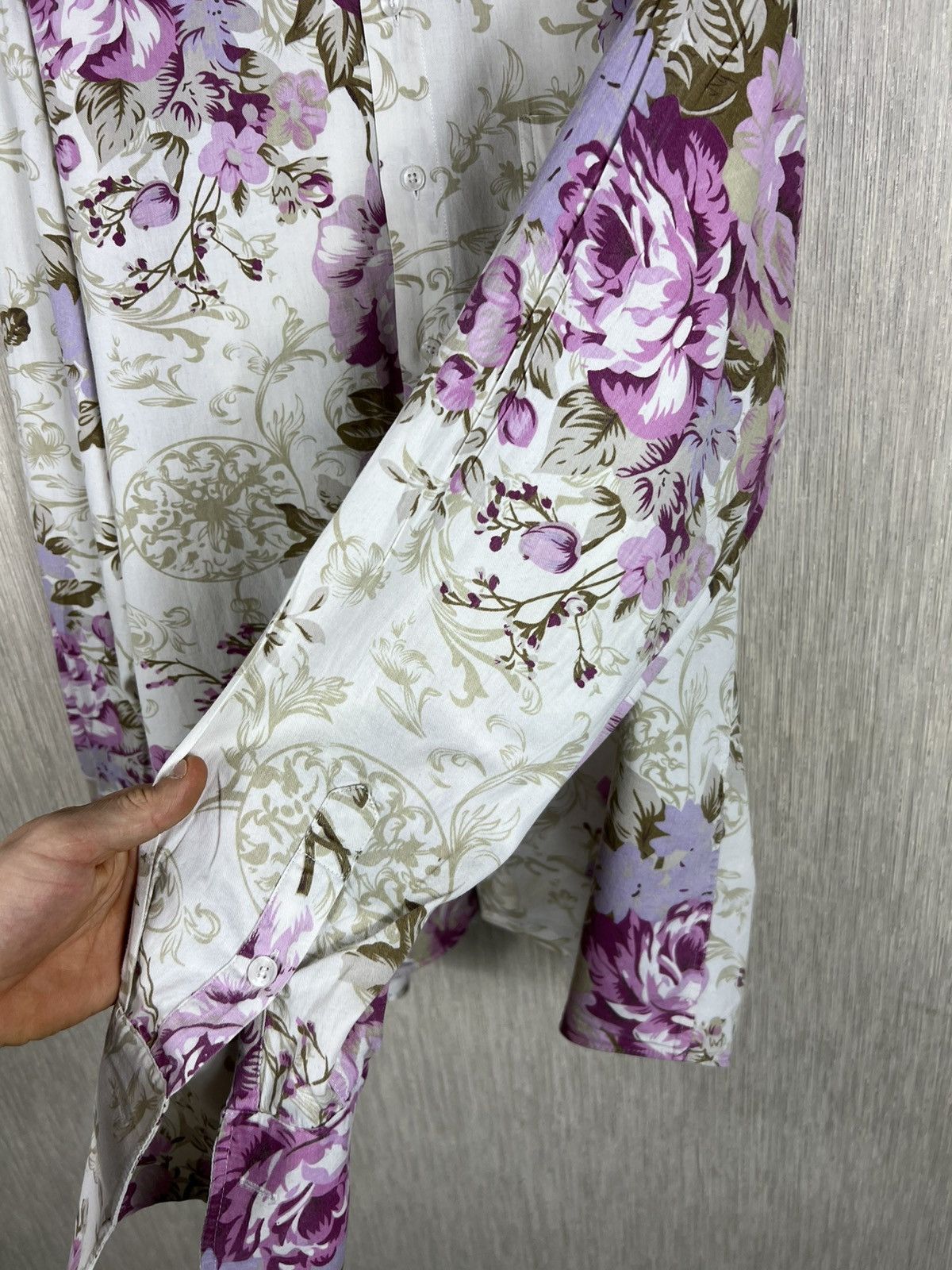 Paul Smith Vintage Paul Smith floral full print shirt designer pocket Size US L / EU 52-54 / 3 - 11 Thumbnail