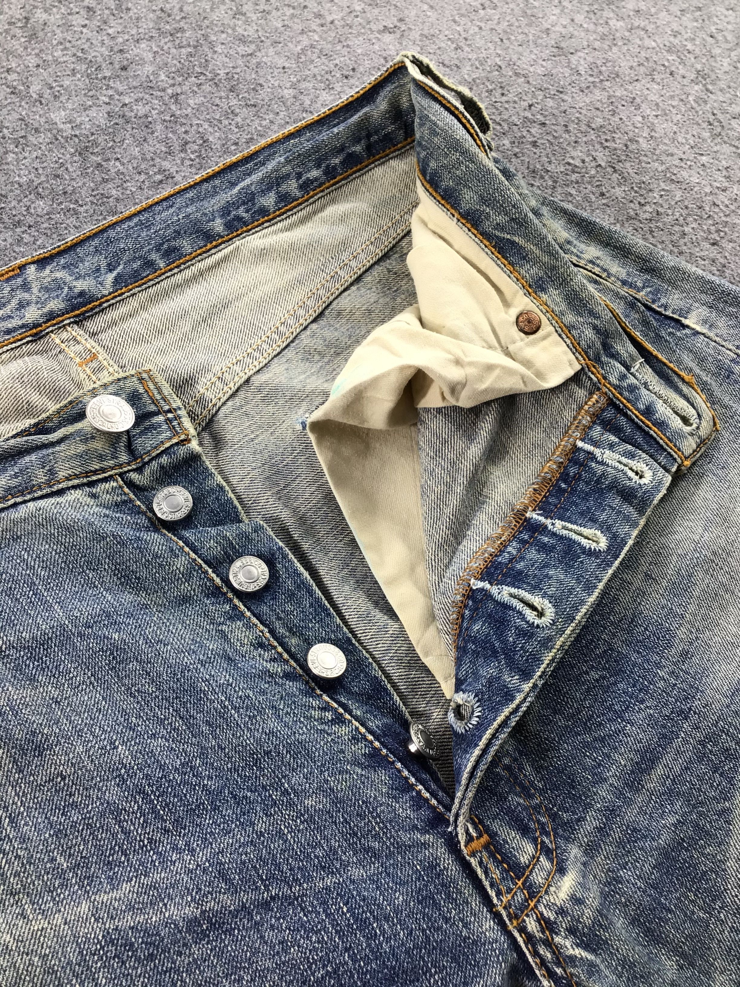 Levi's Vintage 90s Dirty Levis 501 Jeans-JM575 Size US 34 / EU 50 - 7 Thumbnail