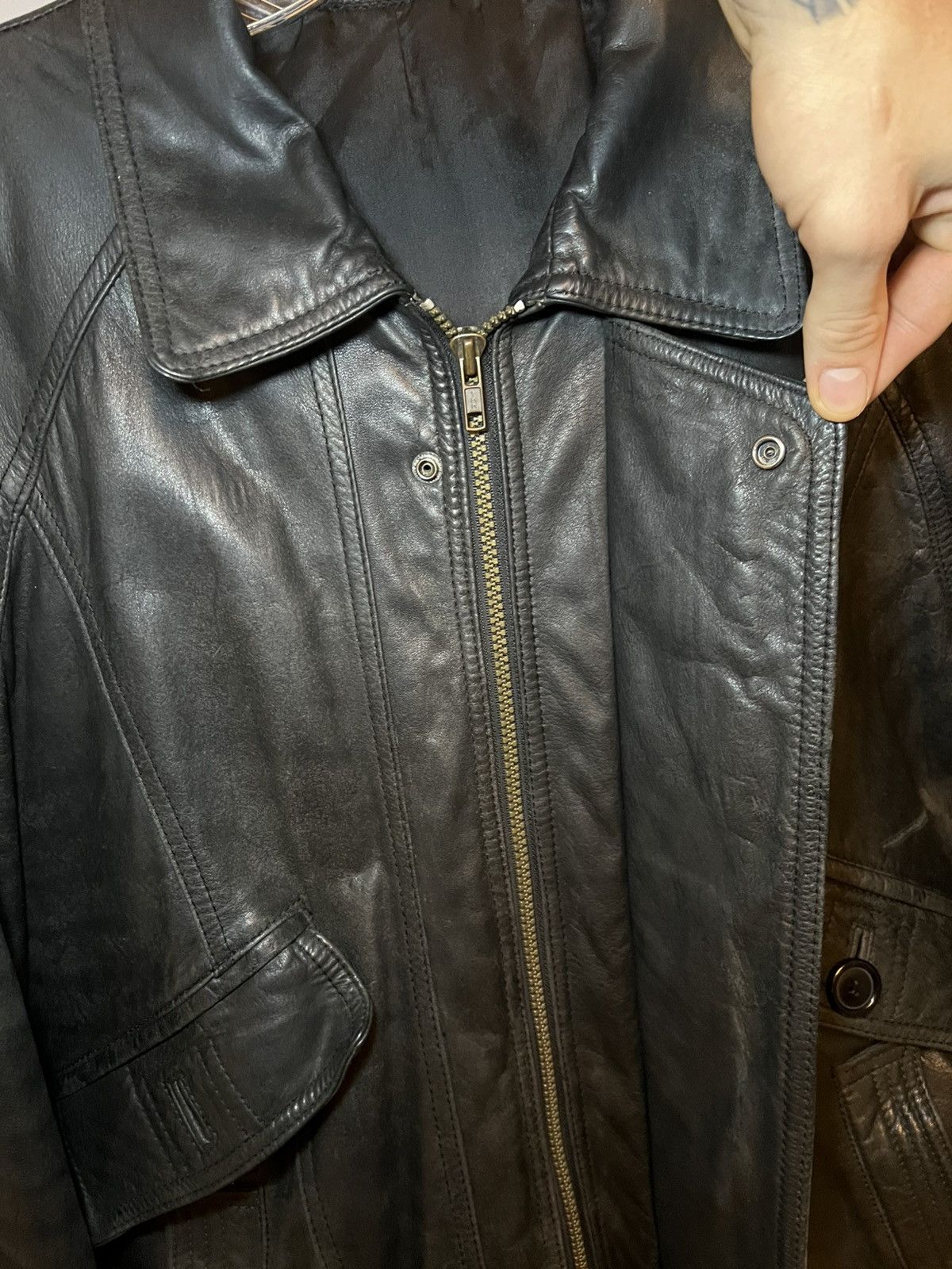 Vintage Vintage Bellissimo 80’s-90’s leather jacket Size US L / EU 52-54 / 3 - 10 Thumbnail