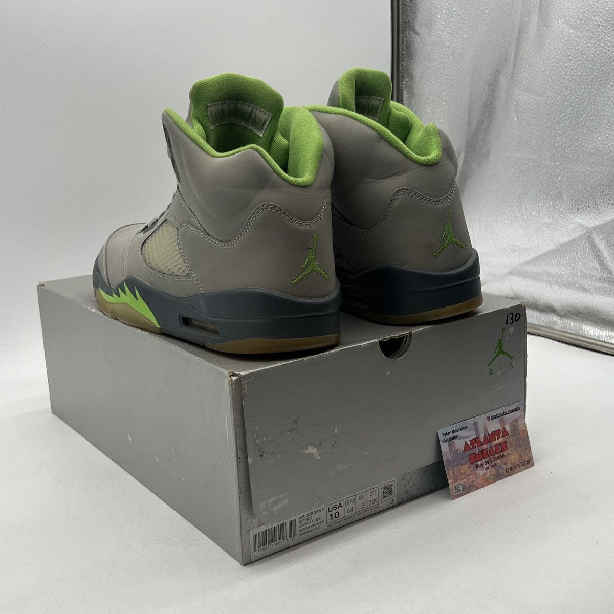 Jordan Brand Air Jordan 5 green bean Size US 10 / EU 43 - 4 Thumbnail
