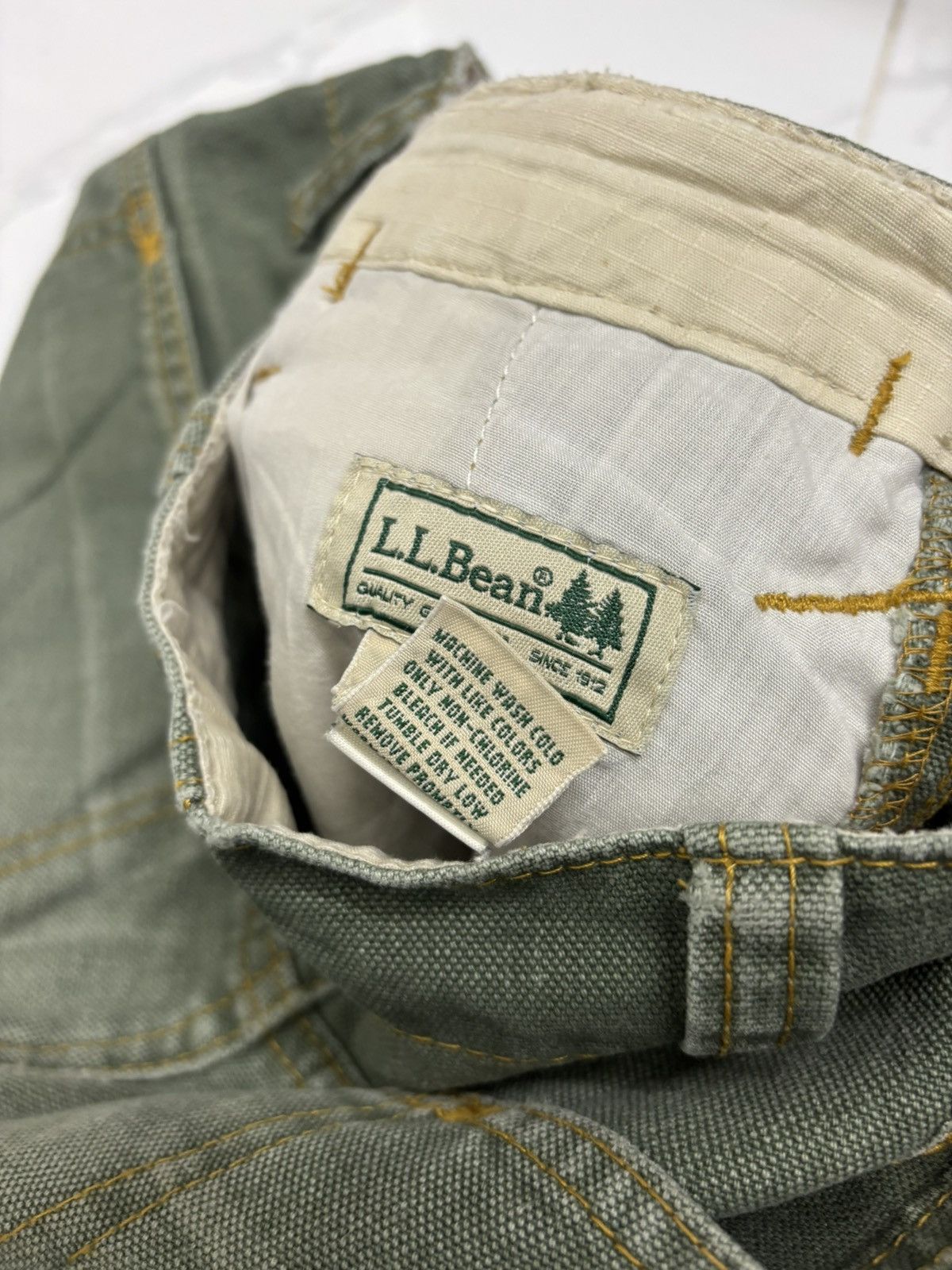 Carhartt Vintage L.L BEAN Double Knee Pants Size US 31 - 8 Thumbnail