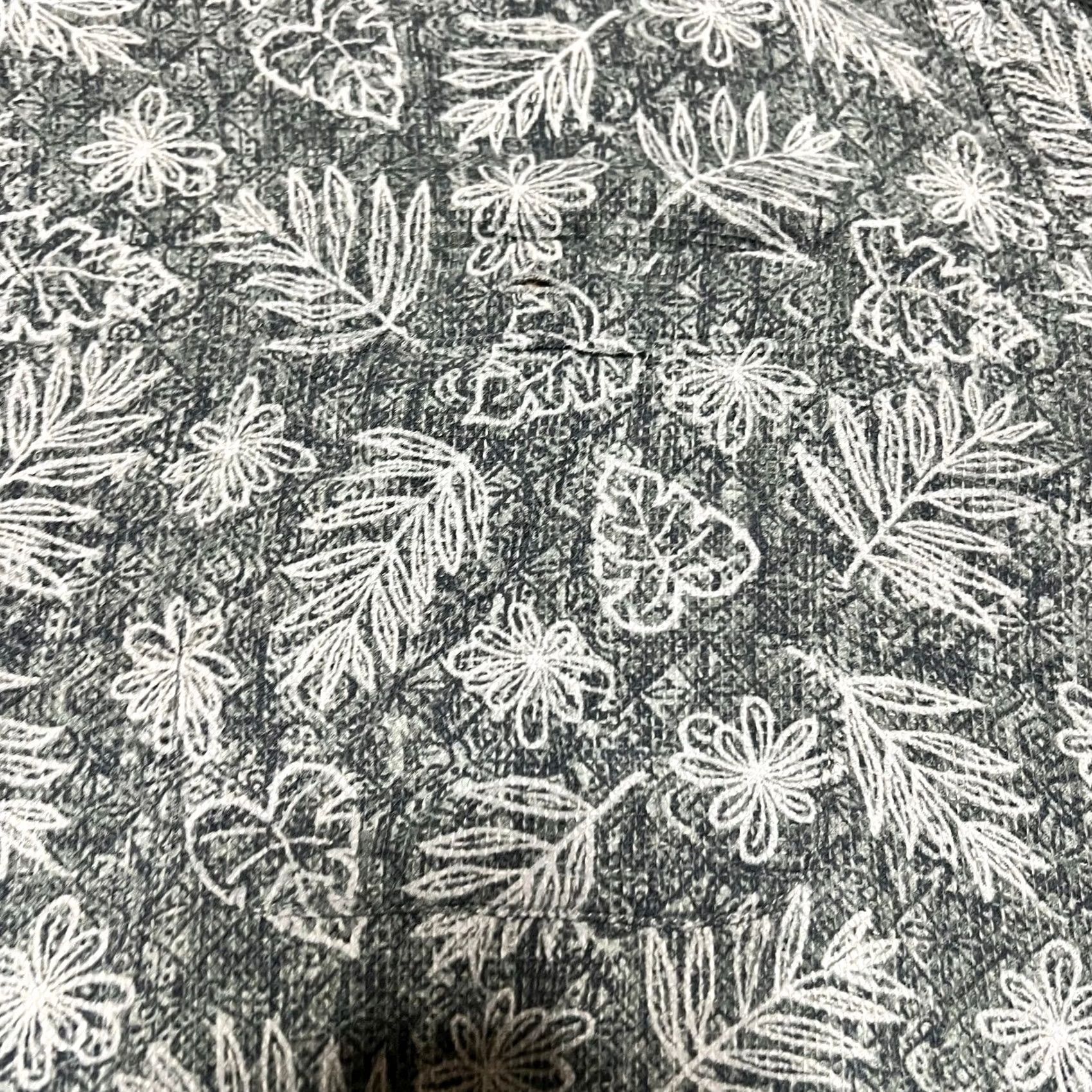 ALOHAS Caribbean Shirt 3XL Blue Short Sleeve Hawaiian Floral Button Up Aloha Mens Size US XXL / EU 58 / 5 - 2 Thumbnail