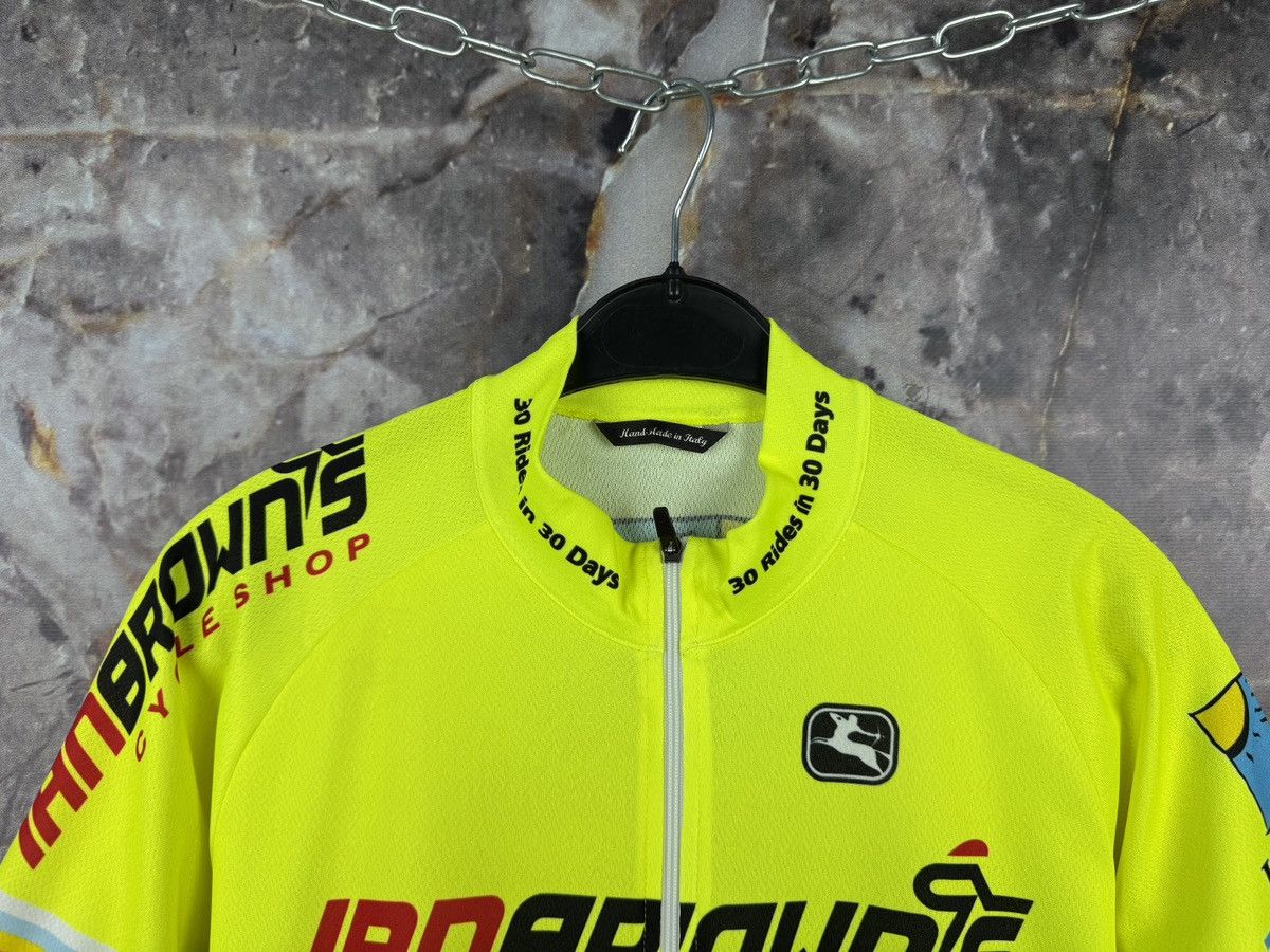 Other Cycling Jersey Ian Browns Neon Yellow Full Zip Bike Shirt 🚴‍♂️ Size US M / EU 48-50 / 2 - 2 Thumbnail