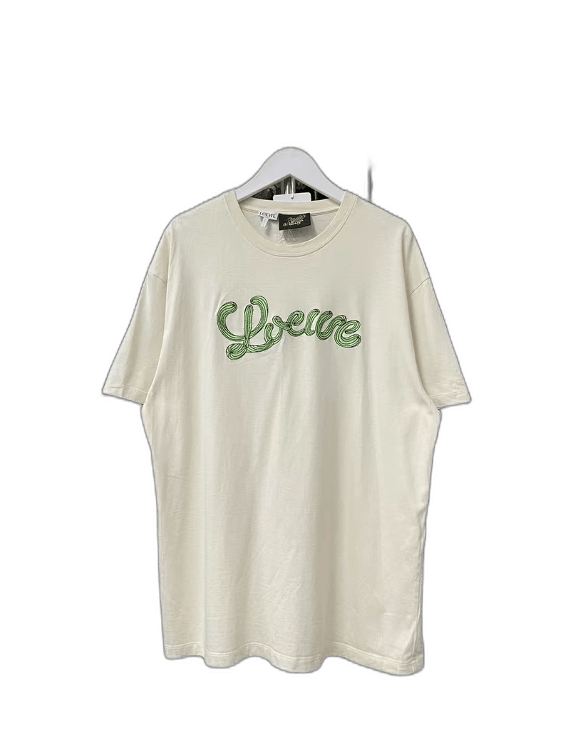 Loewe Loewe Short Sleeve T-Shirt with Cactus Design Size US M / EU 48-50 / 2 - 1 Thumbnail