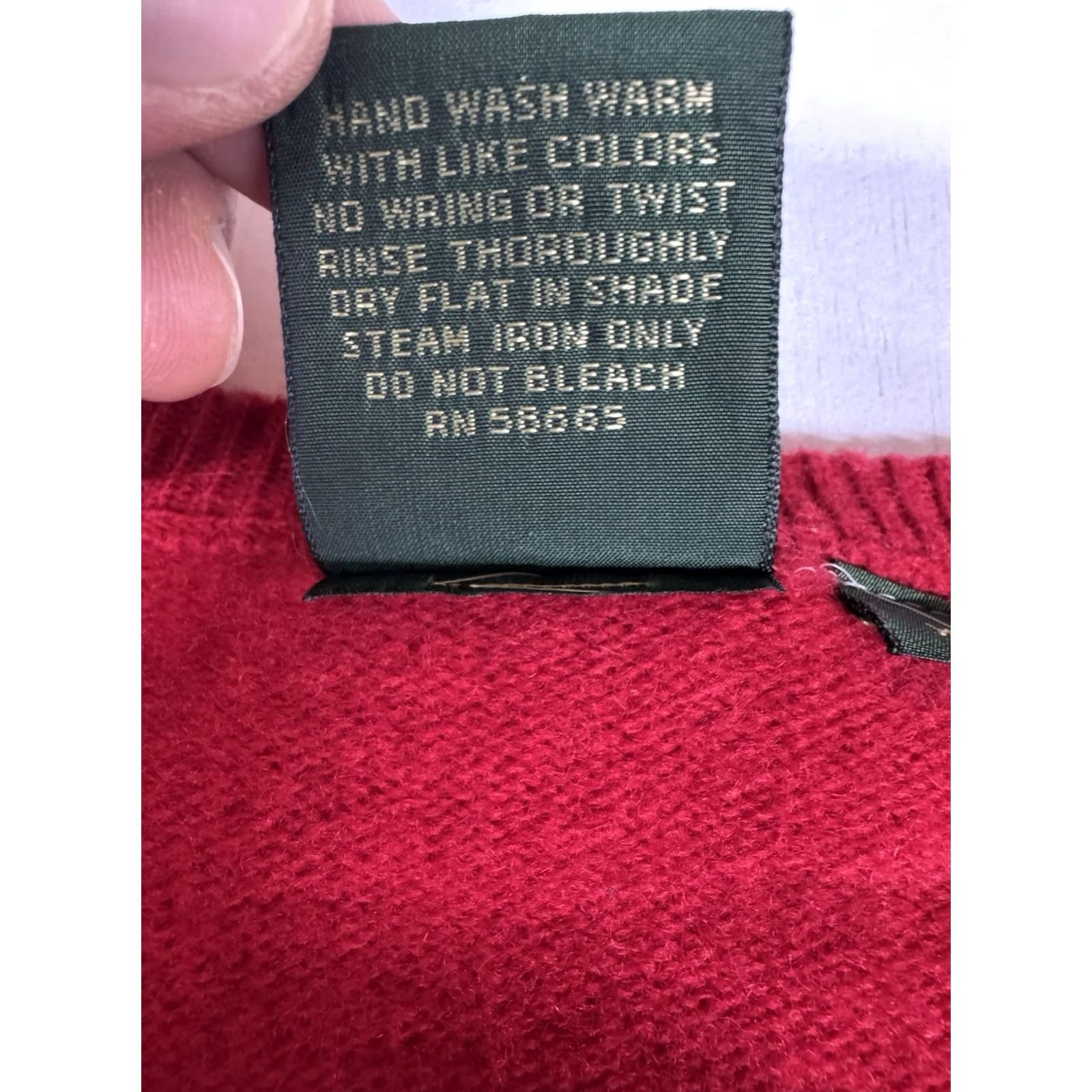 Nordstrom Nordstrom Sweater Vest V-Neck 100% Lambs Wool XL Red Mens Vest Knit Wool Classic All Seasons Size US XL / EU 56 / 4 - 3 Thumbnail