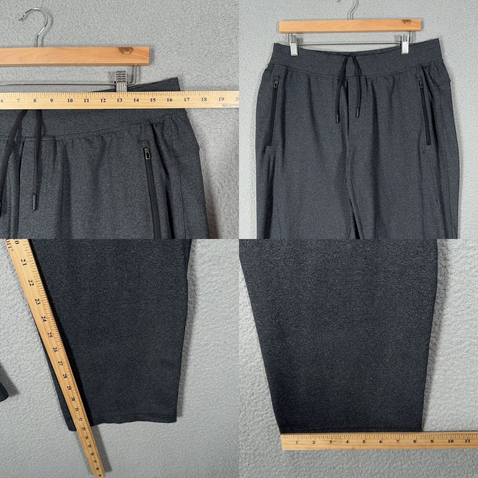 Lululemon Lululemon Discipline Pant Pants Mens XL Gray Slim Track Pants 33x33 Moisture Wicking Pockets Elastic Waist Quick Dry Reflective Sport Gym Training Size US 36 / EU 52 - 8 Thumbnail