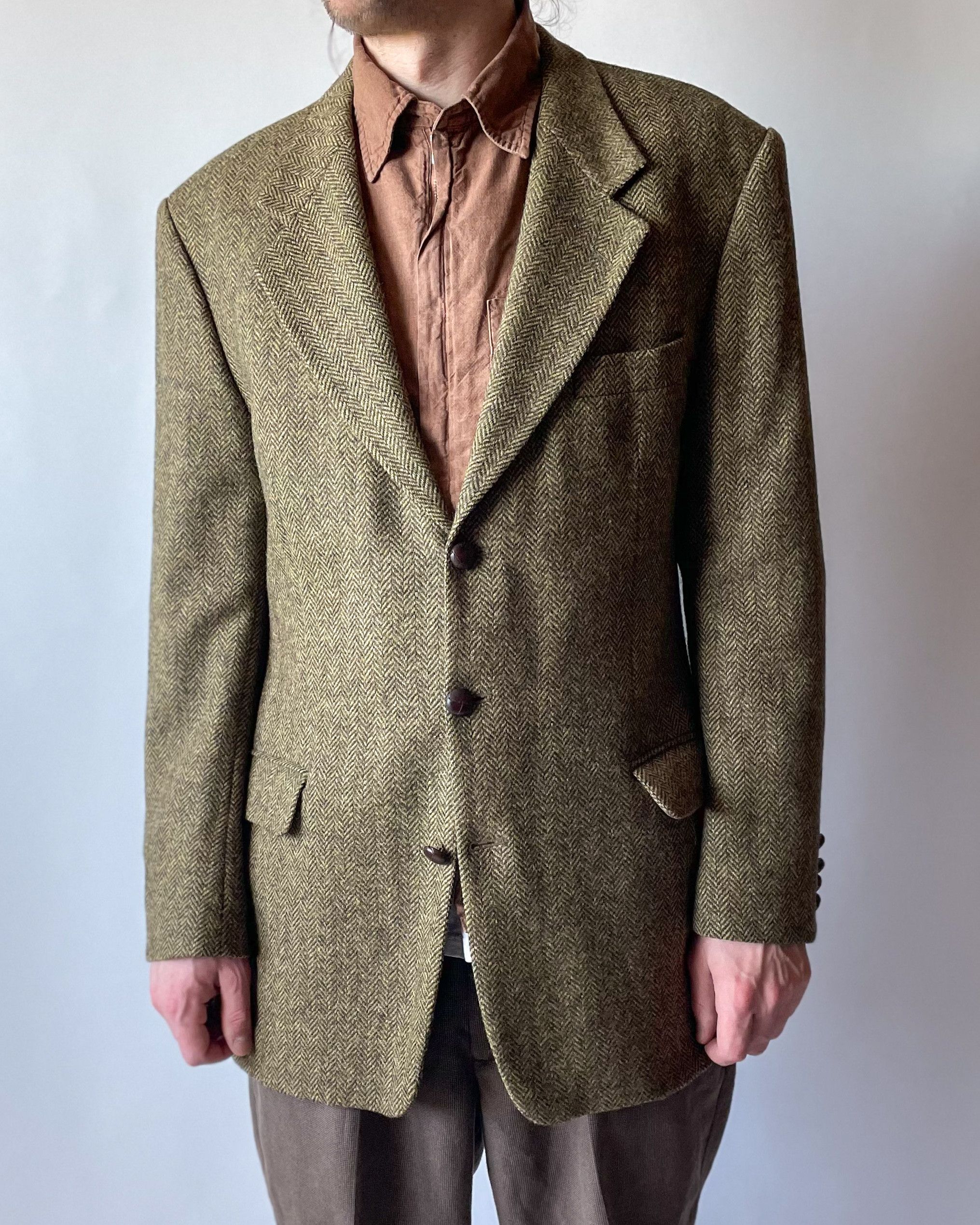 Daniel Hechter Vintage Daniel Hechter Tweed Blazer Size 44R - 1 Thumbnail