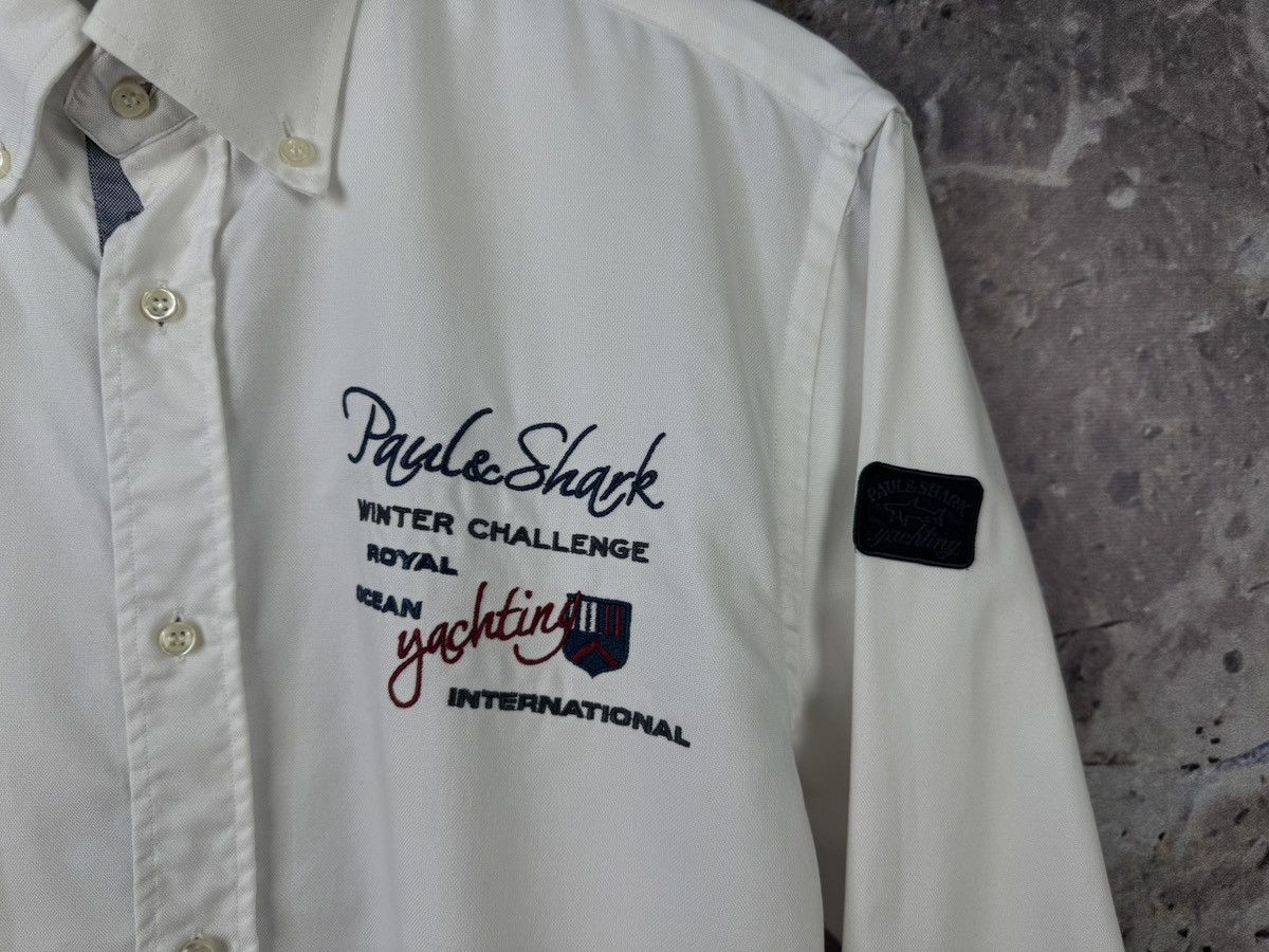 Paul & Shark Men’s Paul & Shark Long Sleeve Shirt Button Up Size 41 Size US L / EU 52-54 / 3 - 5 Thumbnail