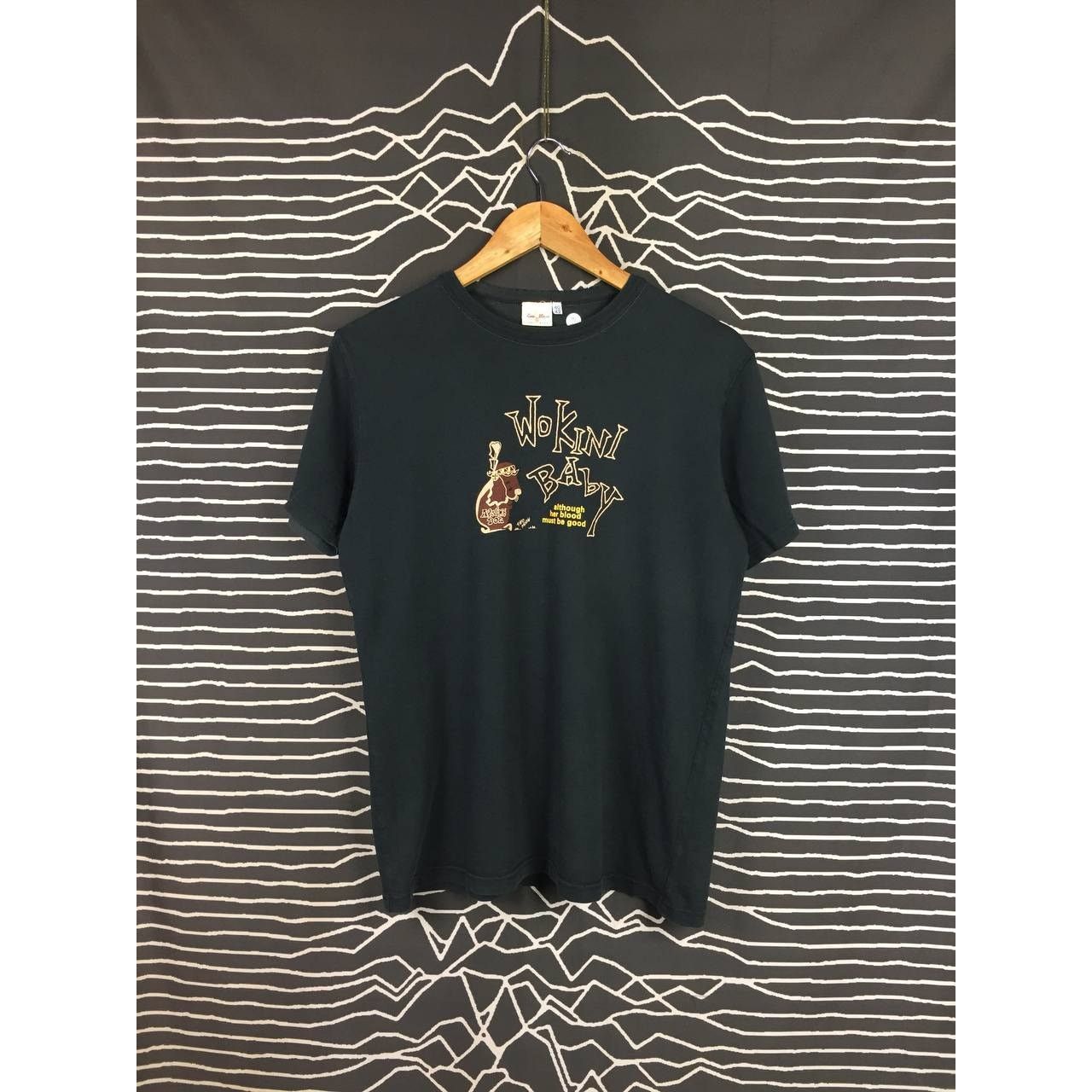 Japanese Brand × Two Moon Two Moon Japanese Brand I Love Dog Wo Kini Baby Tee Size US M / EU 48-50 / 2 - 2 Thumbnail