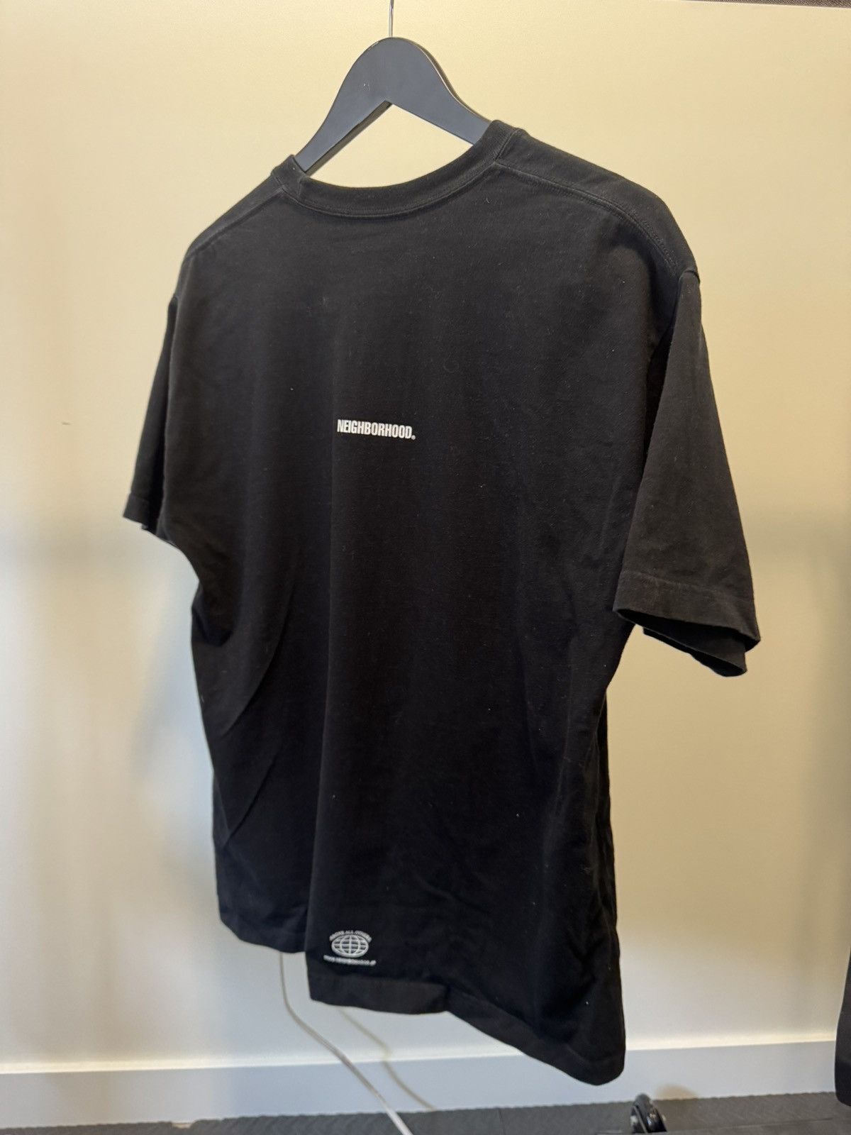 Neighborhood Neighborhood NH-4 t shirt Black Size US S / EU 44-46 / 1 - 2 Thumbnail