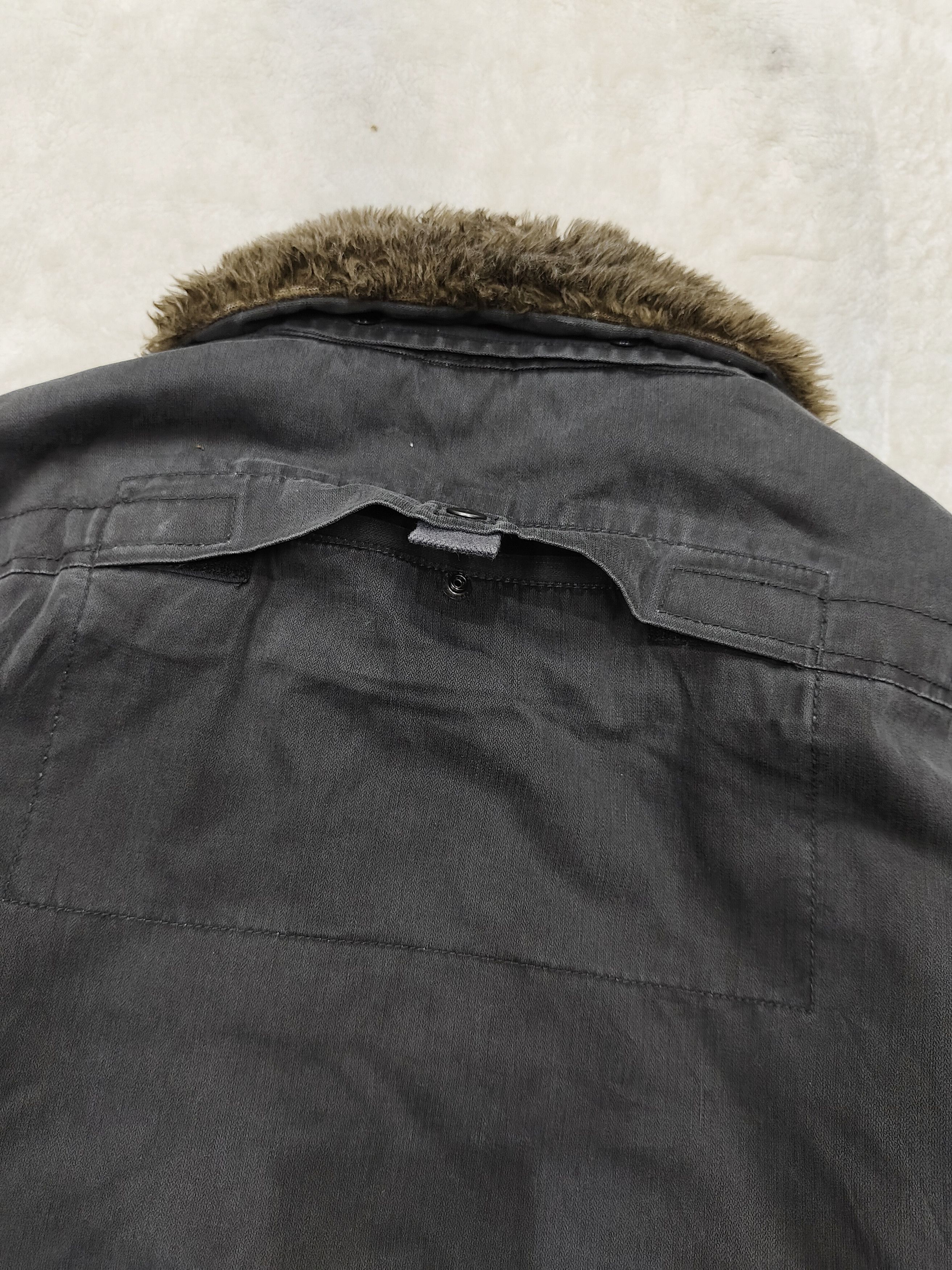 Chevignon Chevignon🇯🇵 Fur Hairy Lined Utility Heritage Work Jacket Size US L / EU 52-54 / 3 - 5 Thumbnail