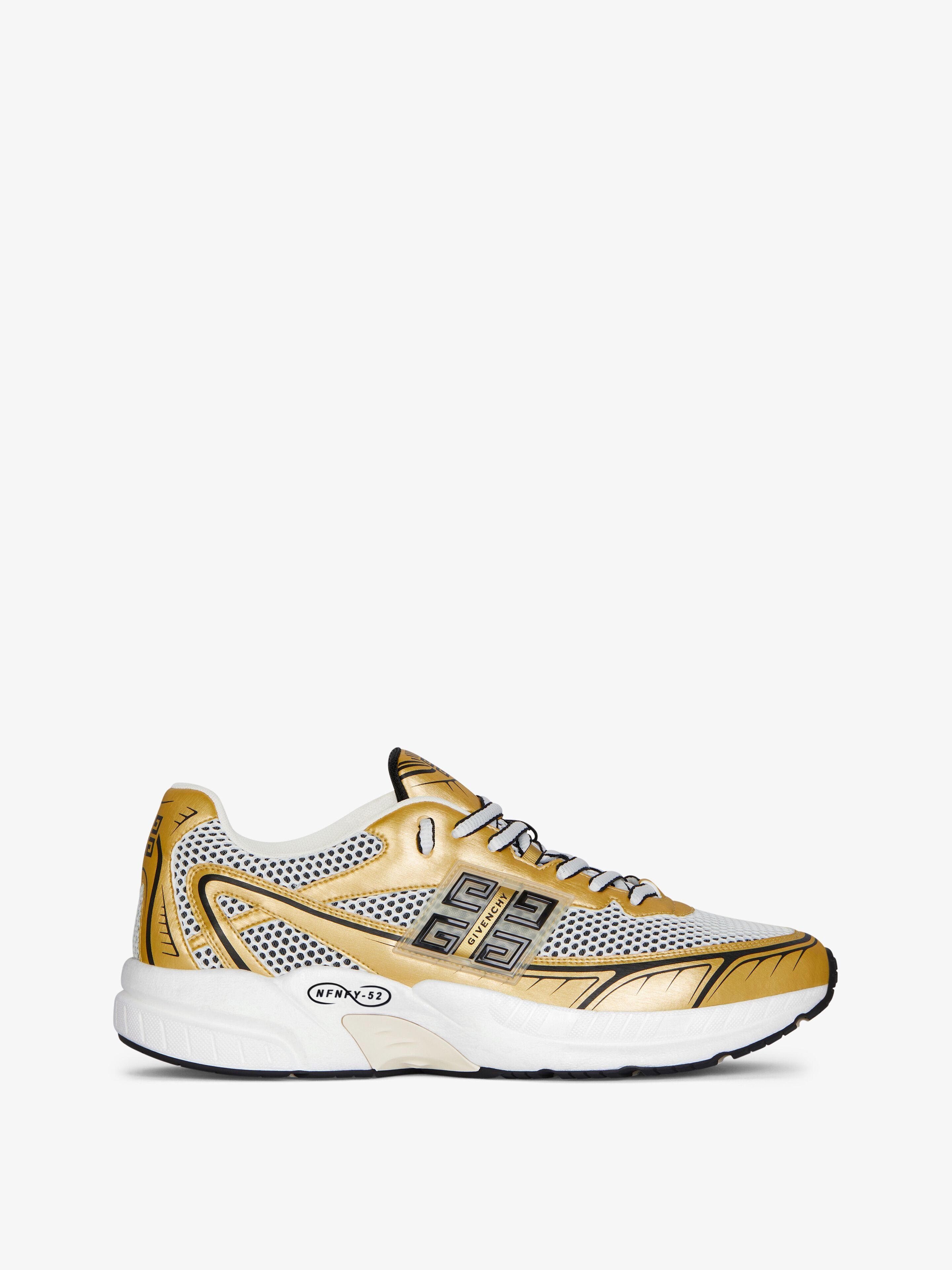 Givenchy NFNTY-52 RUNNERS IN SYNTHETIC LEATHER AND MESH Size US 9 / EU 42 - 1 Thumbnail